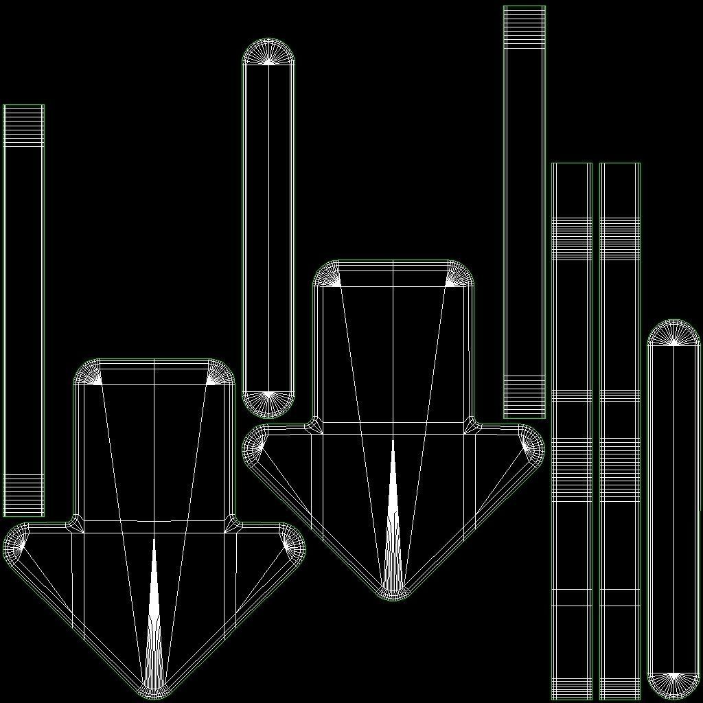 Download symbol arrow Low-poly 3D model_14