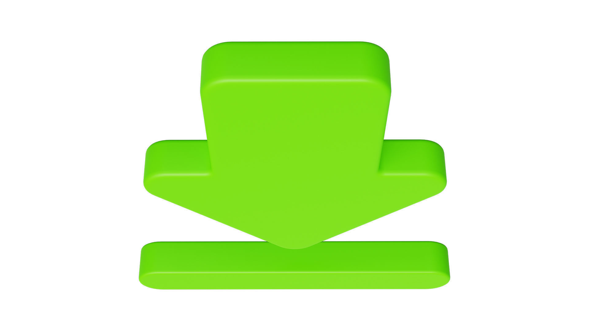 Download symbol arrow Low-poly 3D model_6