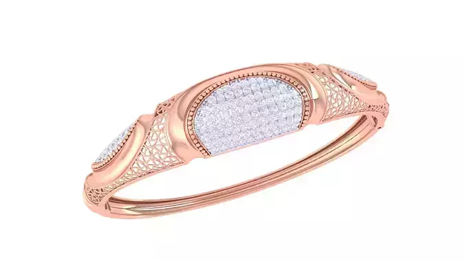 Women Bangles 3dm STL OBJ FBX Renders details