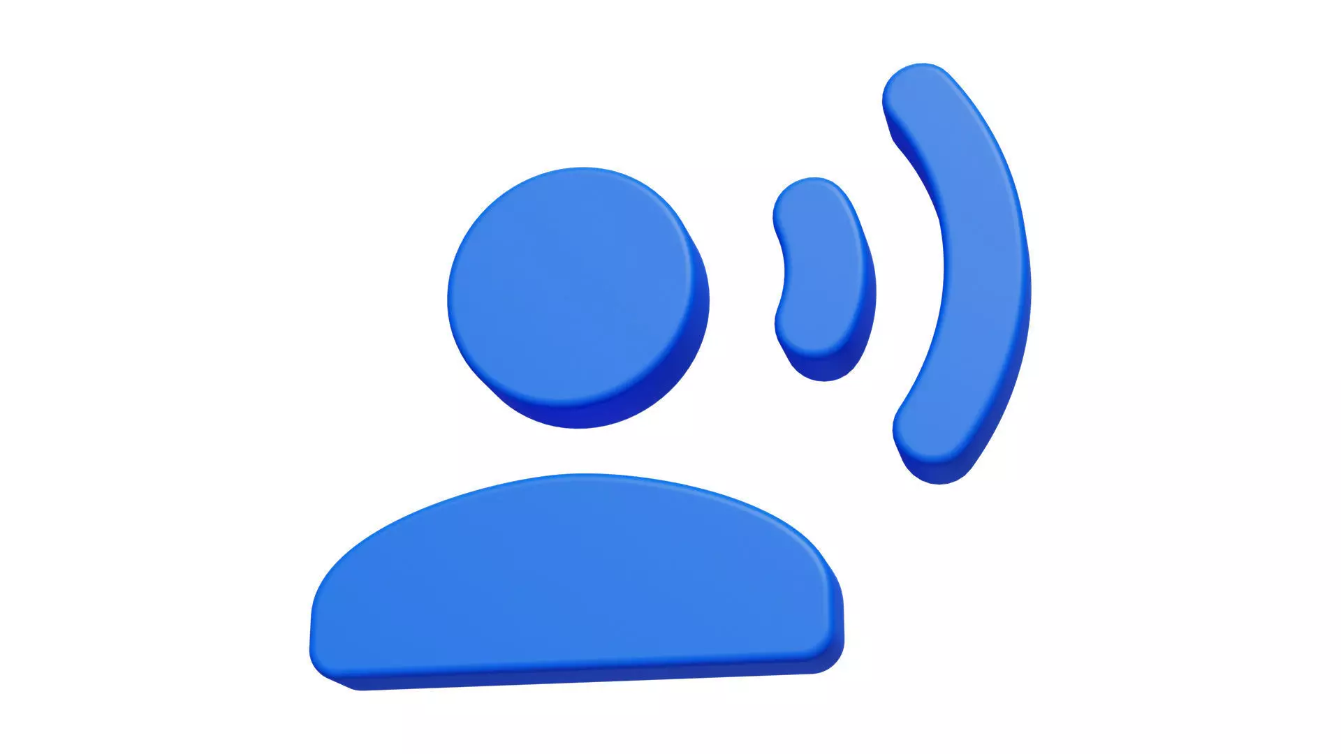 3D model Voice recording icon VR / AR / low-poly | CGTrader