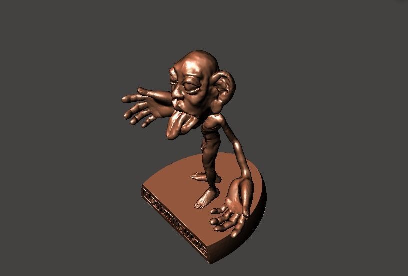 The cortical sensory Homunculus  3D print model_2