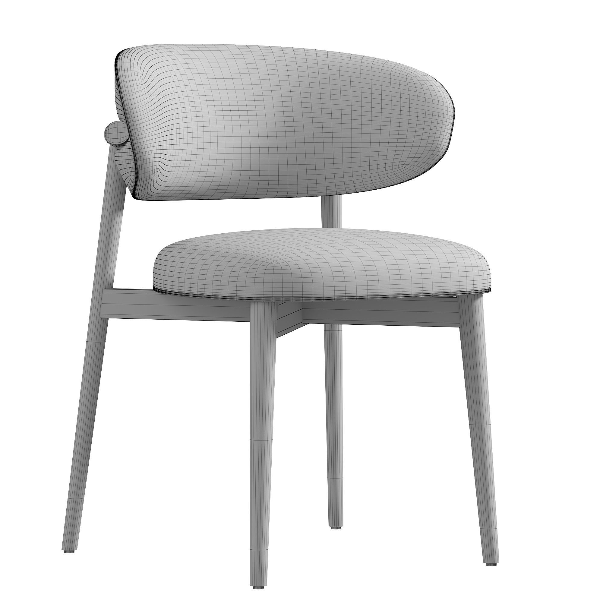 Oleandro chair 3D model_3