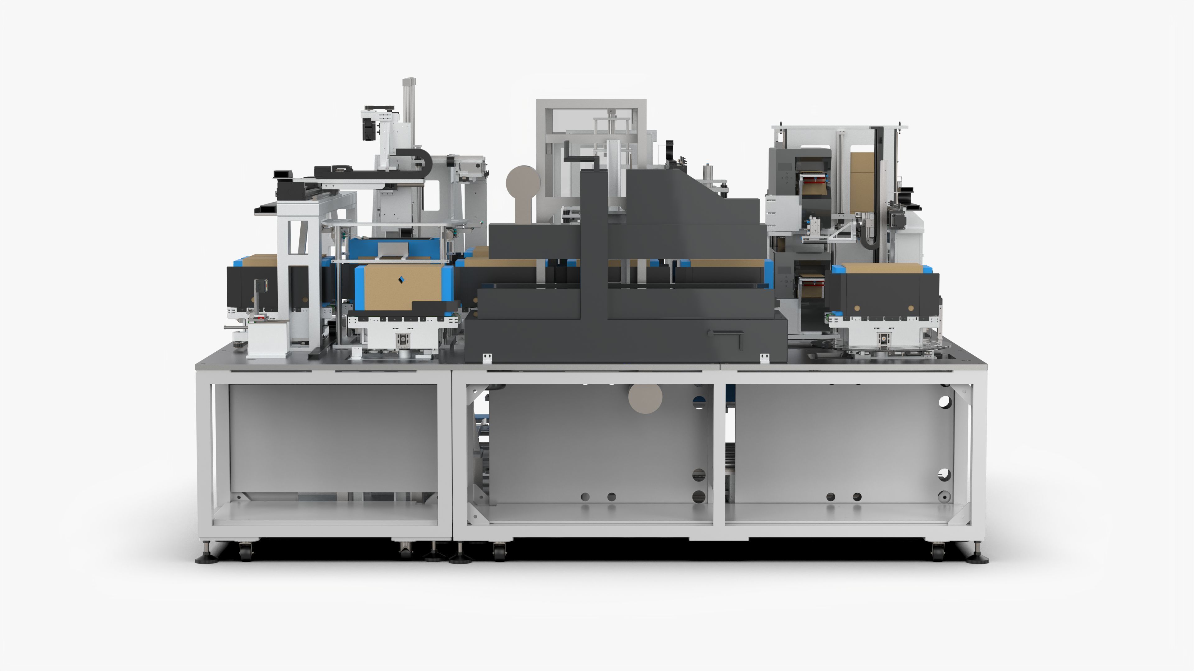 Automatic Carton Packing Machine 3D model_7