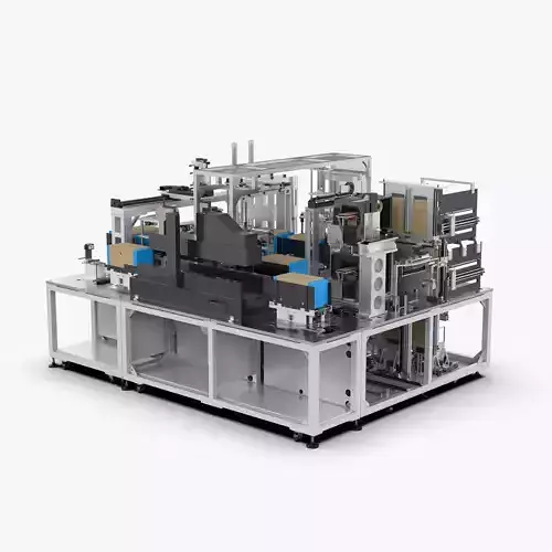 Automatic Carton Packing Machine 3D model