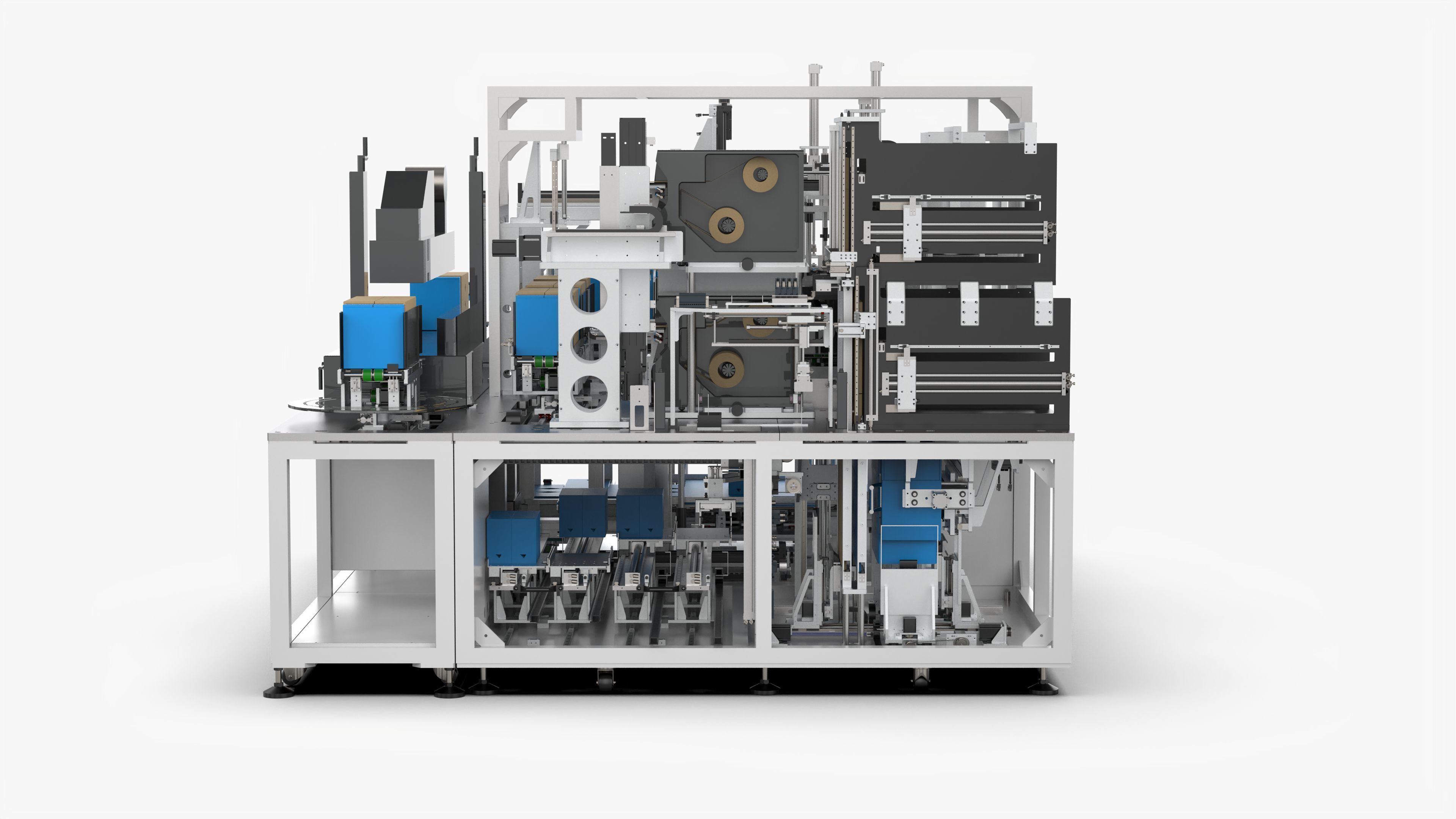 Automatic Carton Packing Machine 3D model_8
