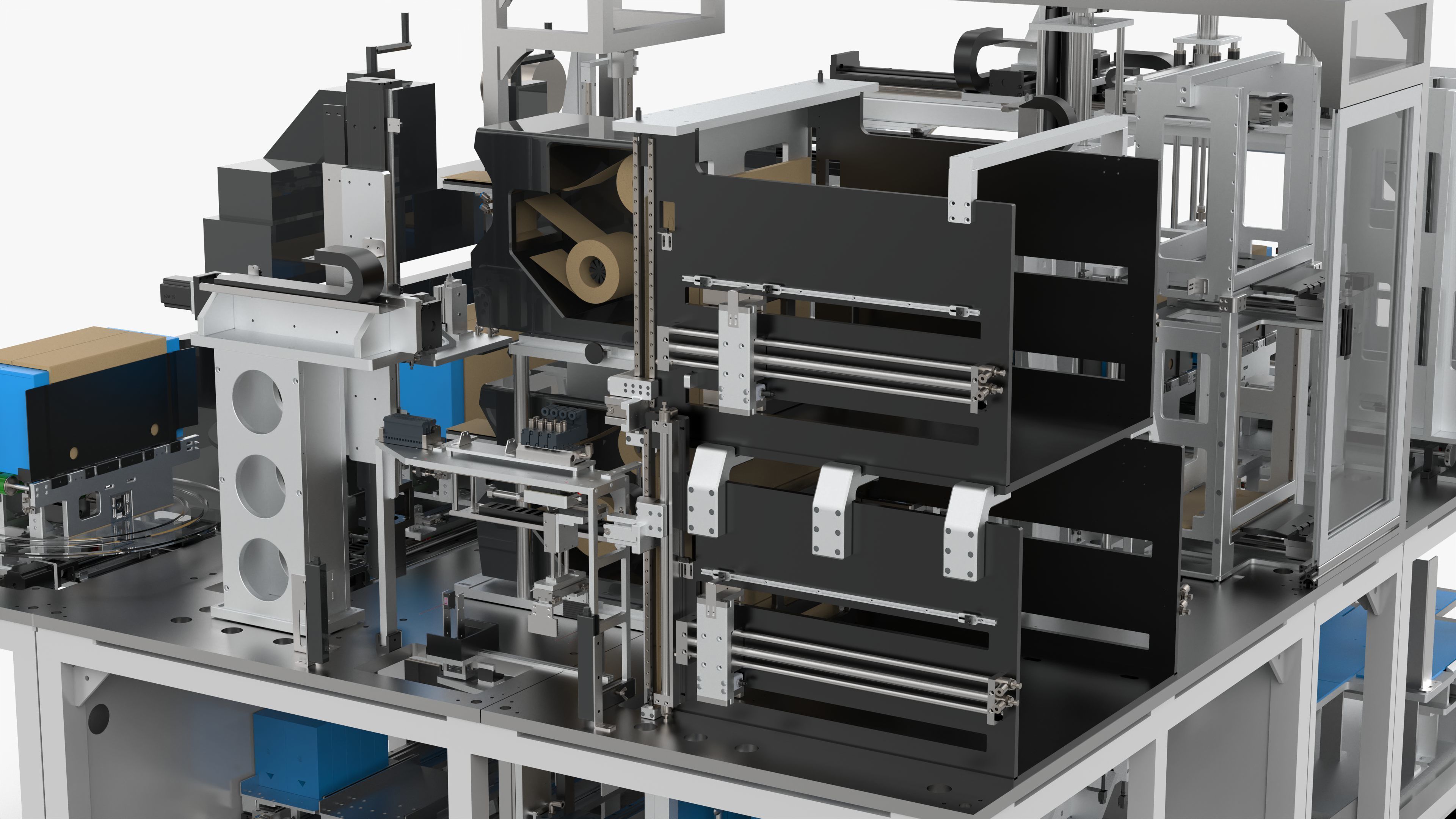 Automatic Carton Packing Machine 3D model_13