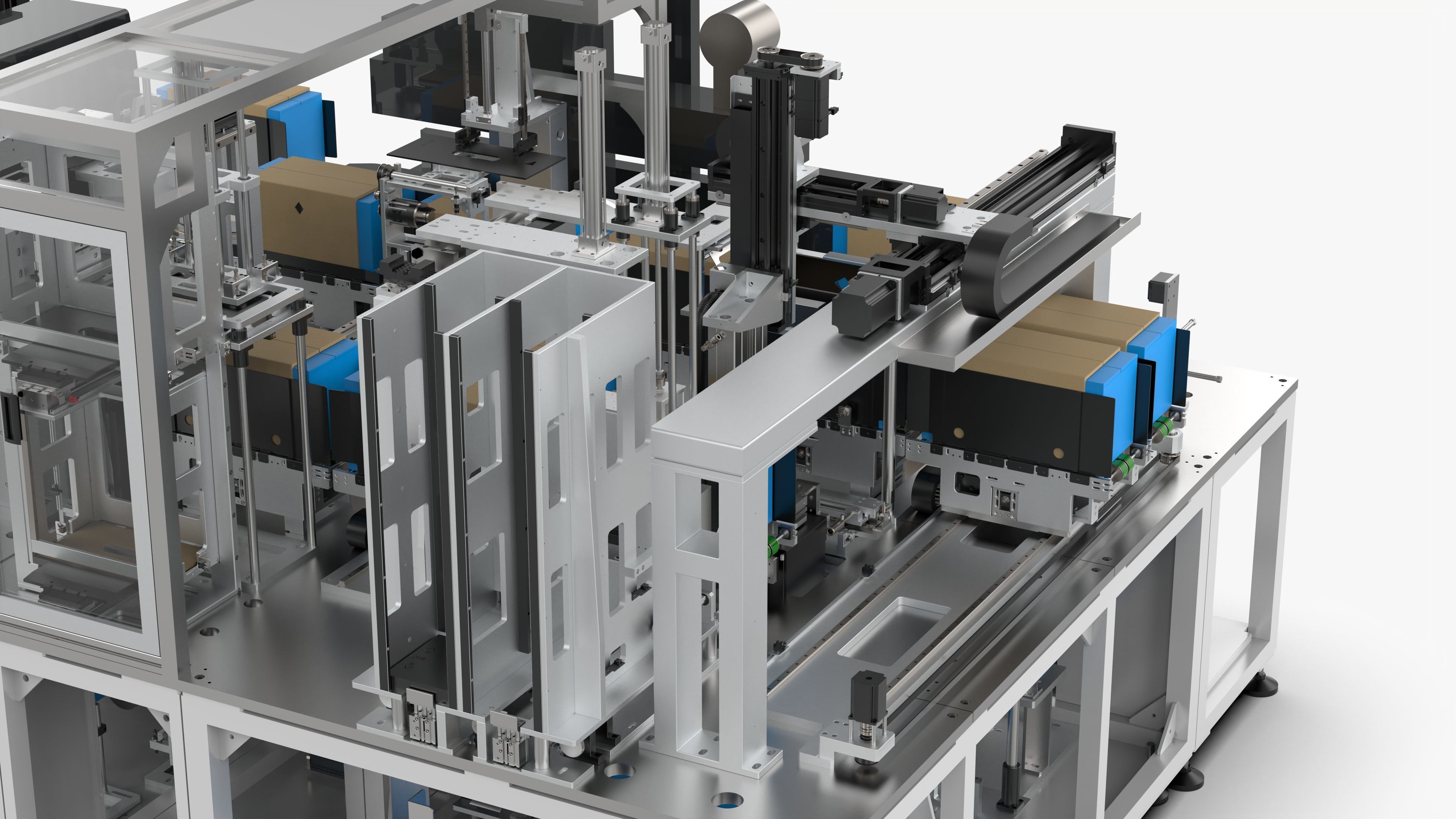 Automatic Carton Packing Machine 3D model_10