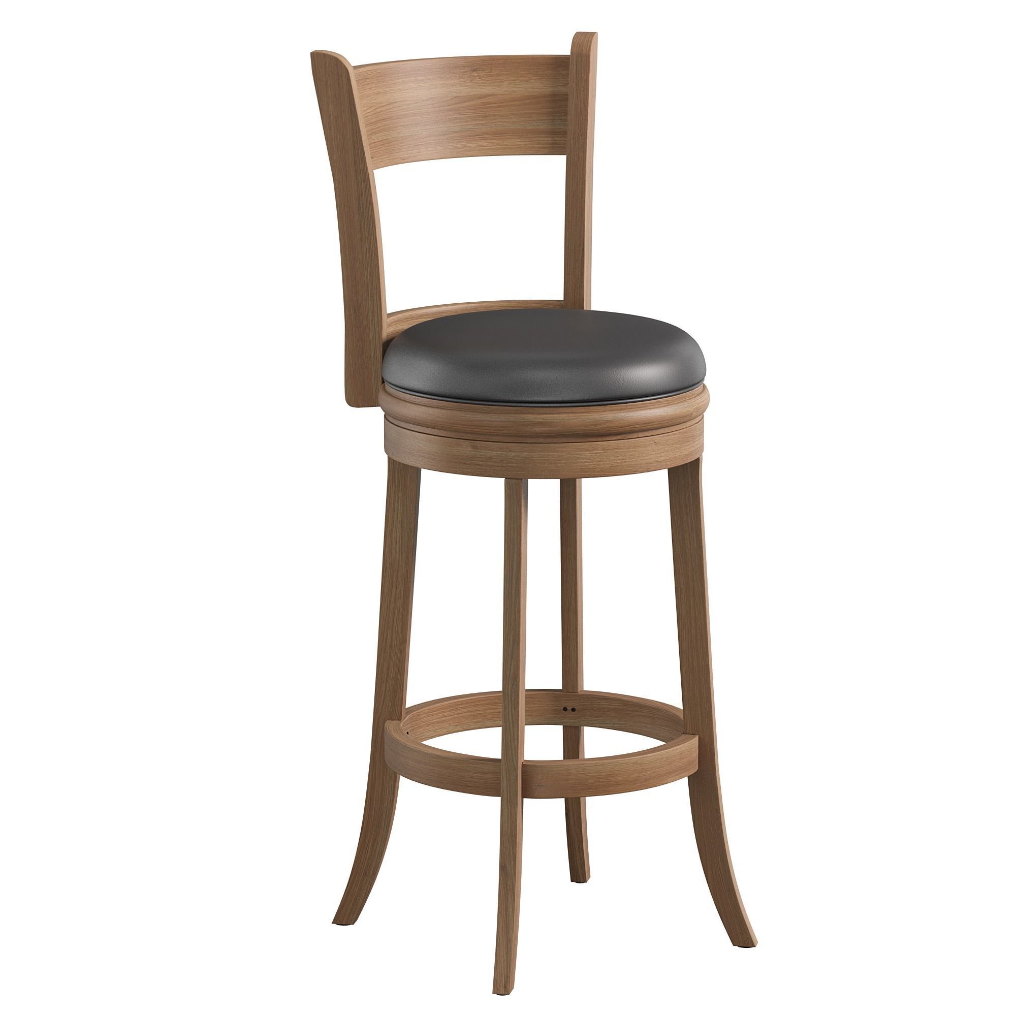 Bar chair 3D model_1