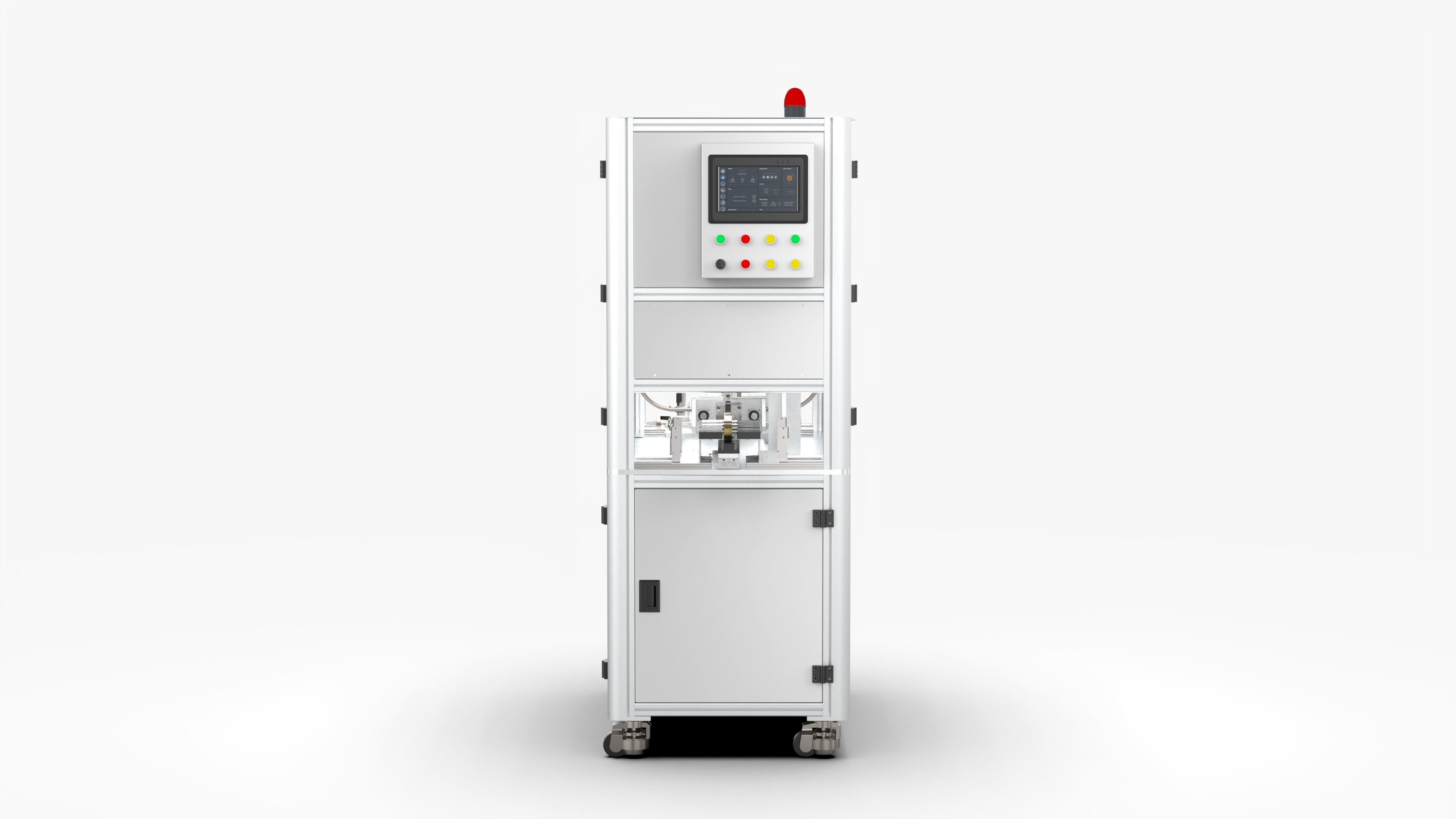 Automatic Permanent Magnet Rotor Spring Assembly Machine 3D model_5