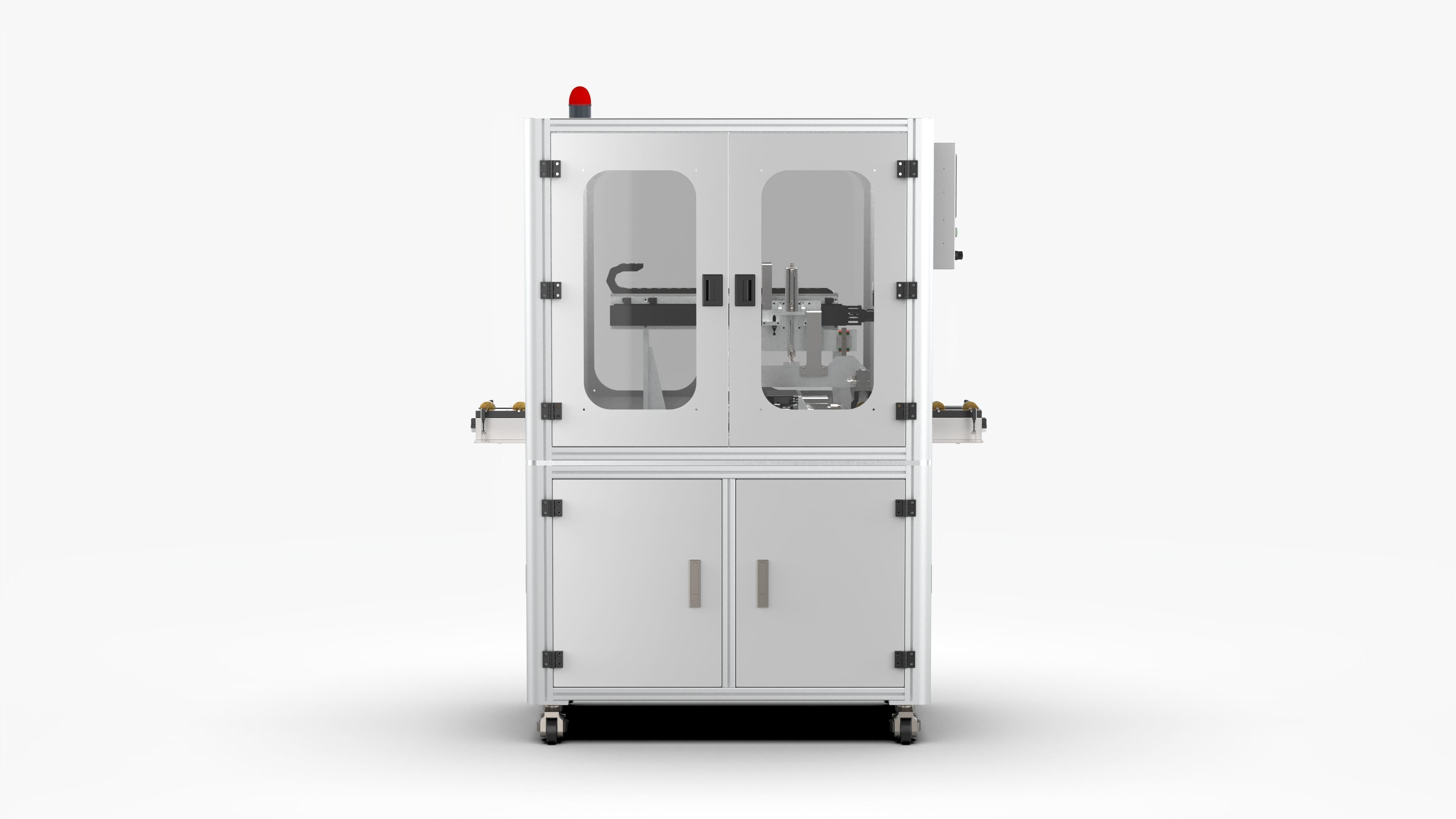 Automatic Permanent Magnet Rotor Spring Assembly Machine 3D model_7