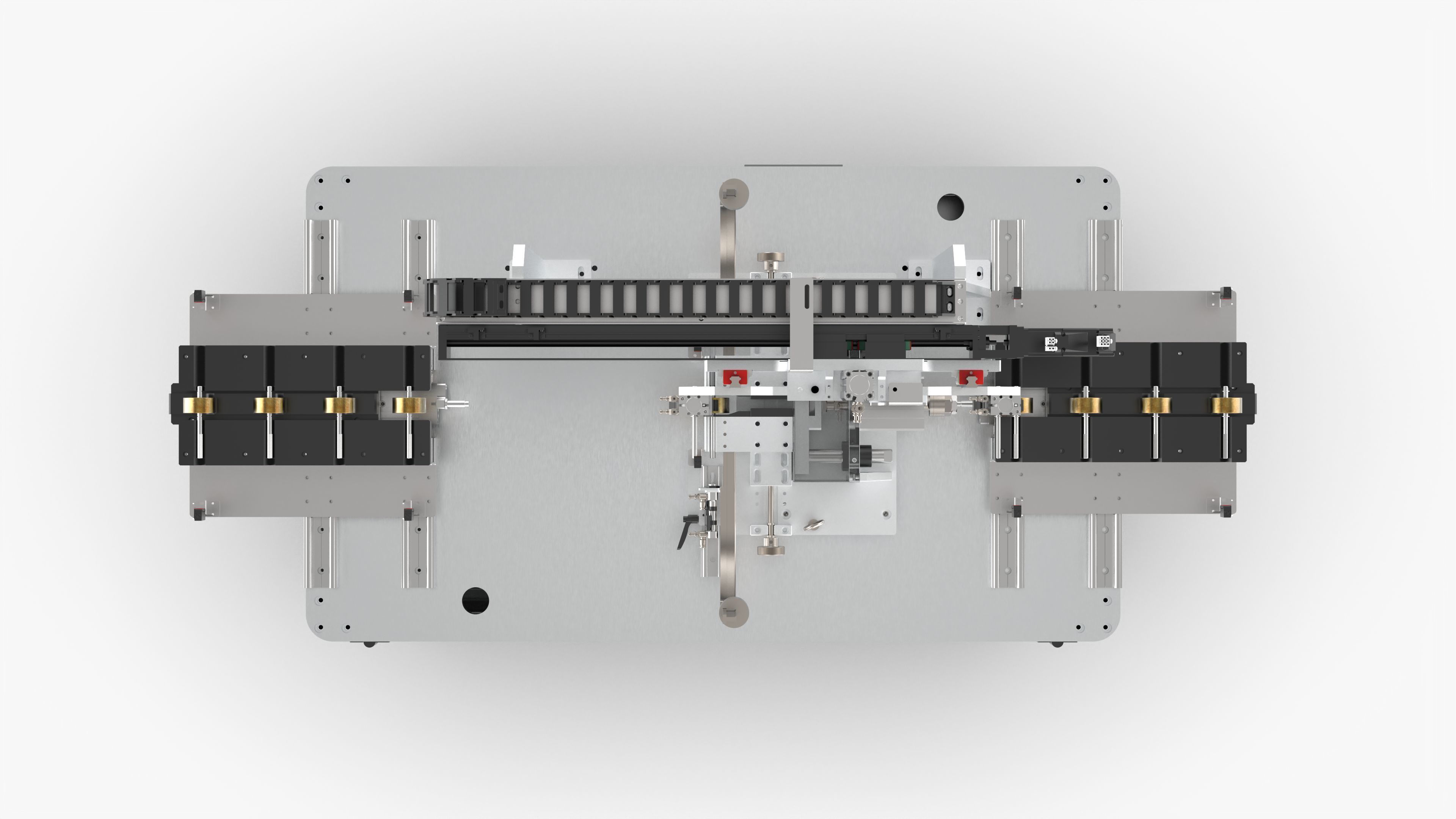 Automatic Permanent Magnet Rotor Spring Assembly Machine 3D model_14
