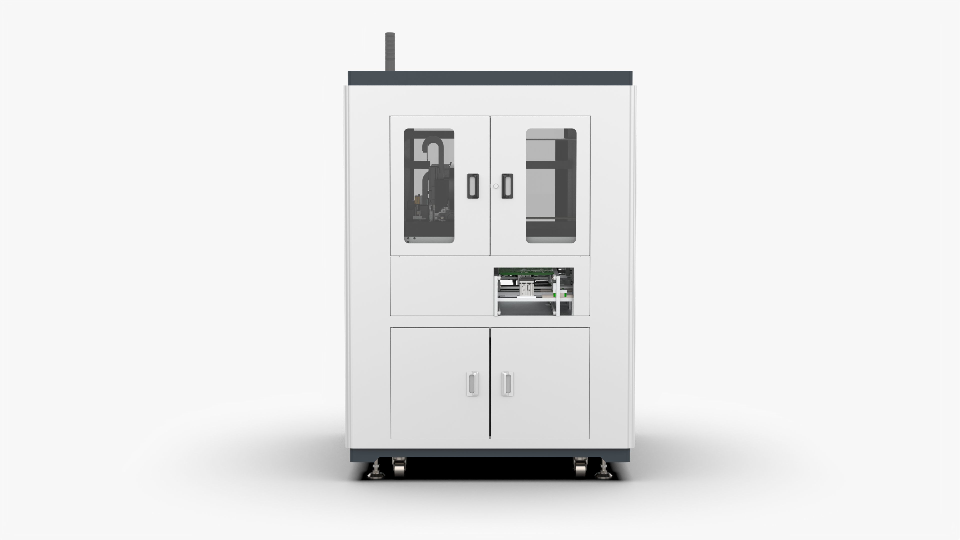 Automatic PCB Circuit Board Assembly Machine 3D model_6