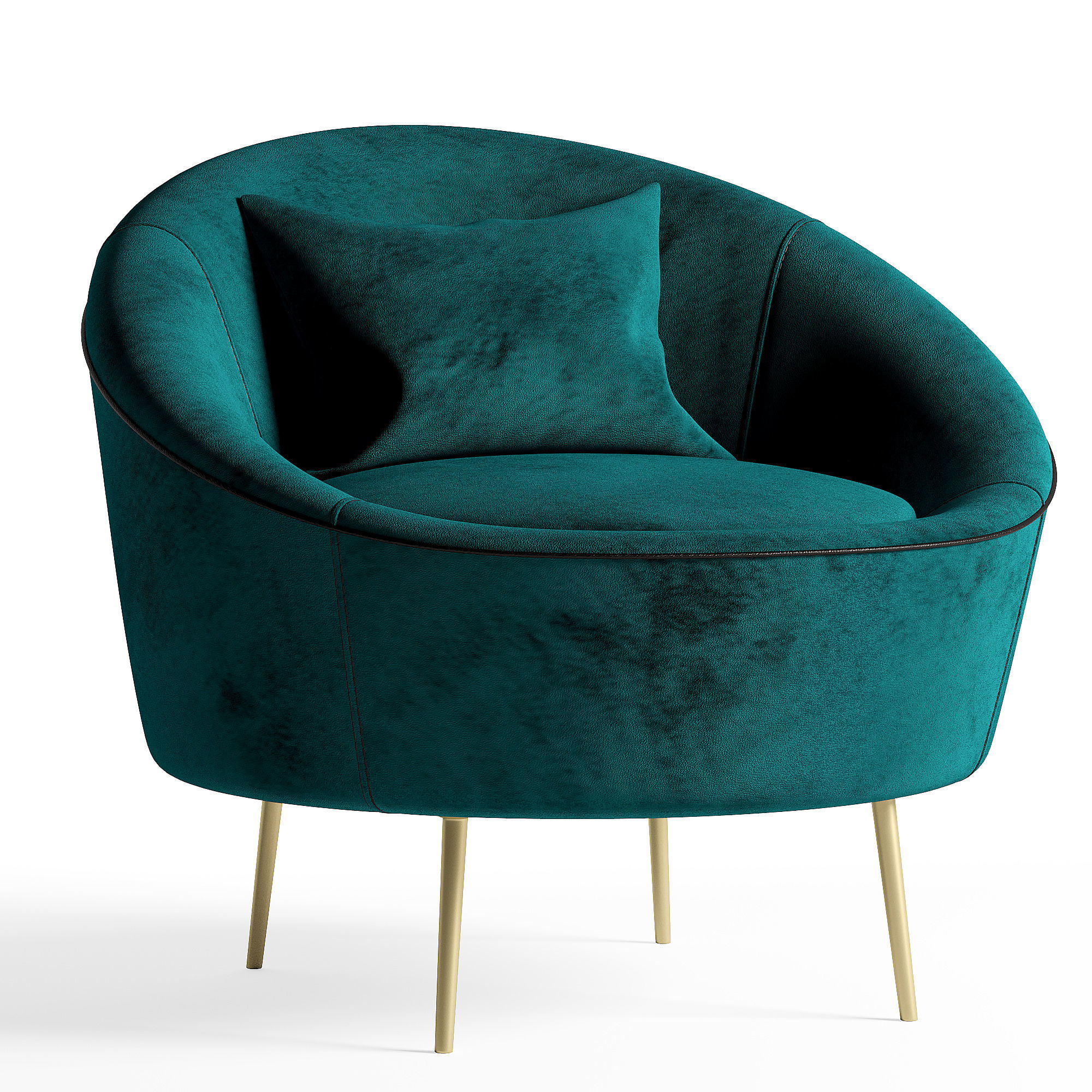 Millie chair 3D model_1