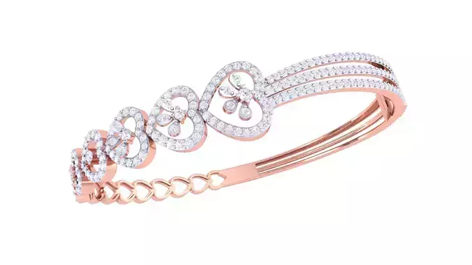 Women Bangle 3dm STL OBJ FBX Renders details