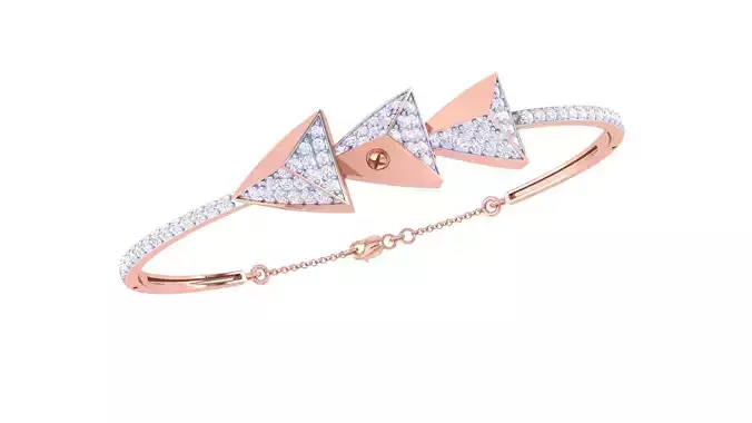 Women Bangle 3dm STL OBJ FBX Renders details