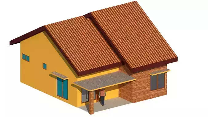 Tropical Home Design 3D print model