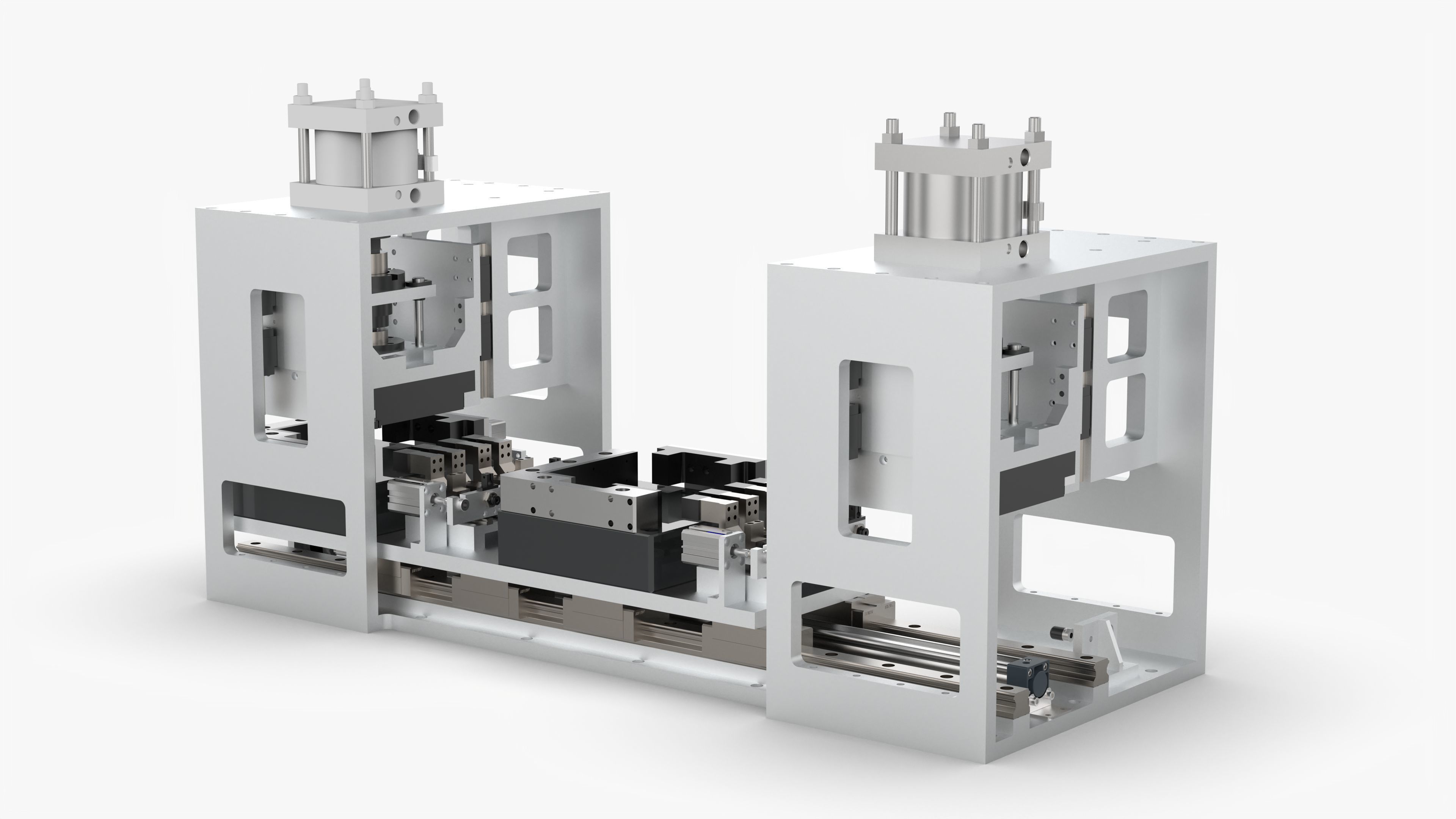 Automatic Square Battery Size Measuring Machine 3D model_2