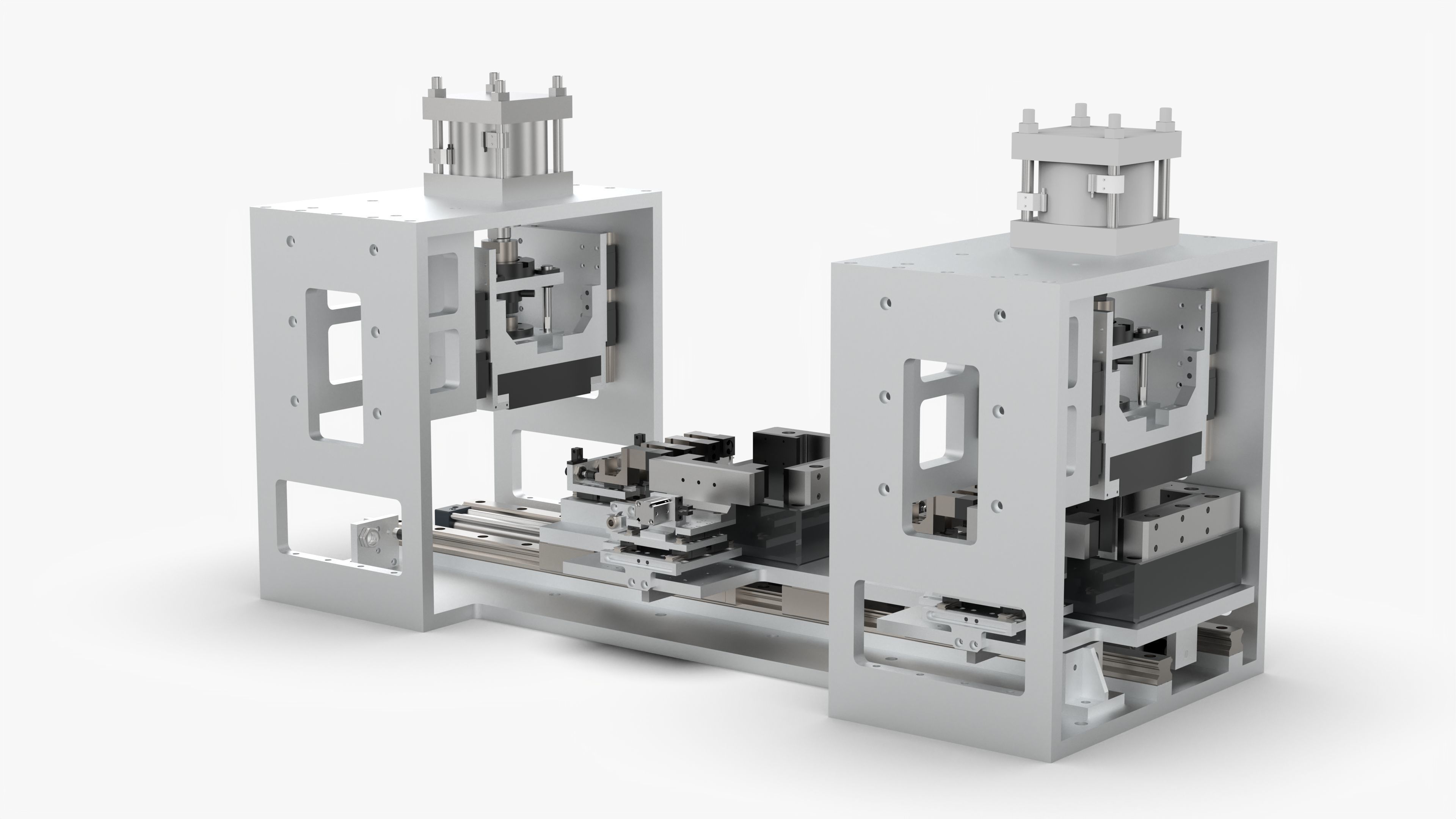 Automatic Square Battery Size Measuring Machine 3D model_4