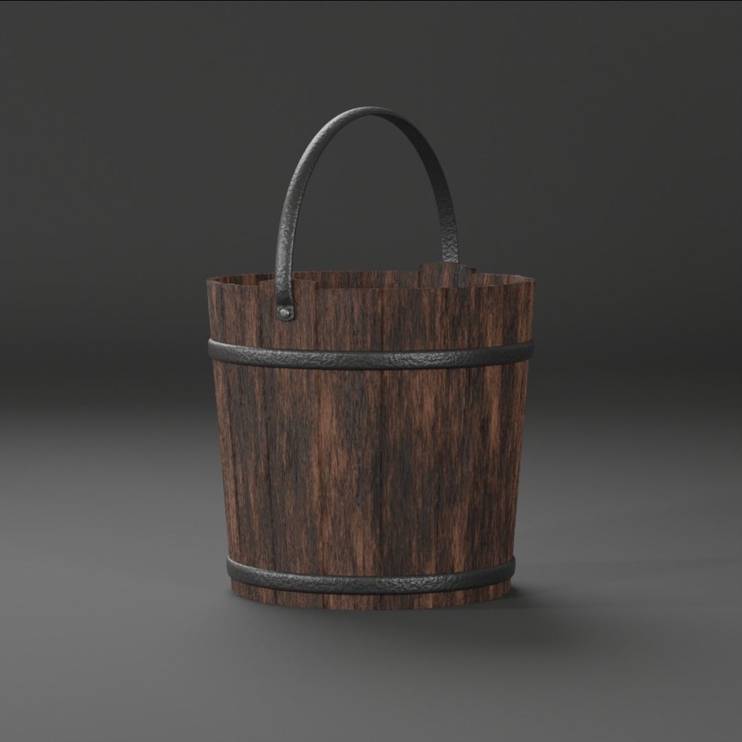 Milk Man Old Tools 3D model_5