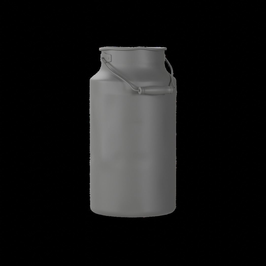 Milk Man Old Tools 3D model_2