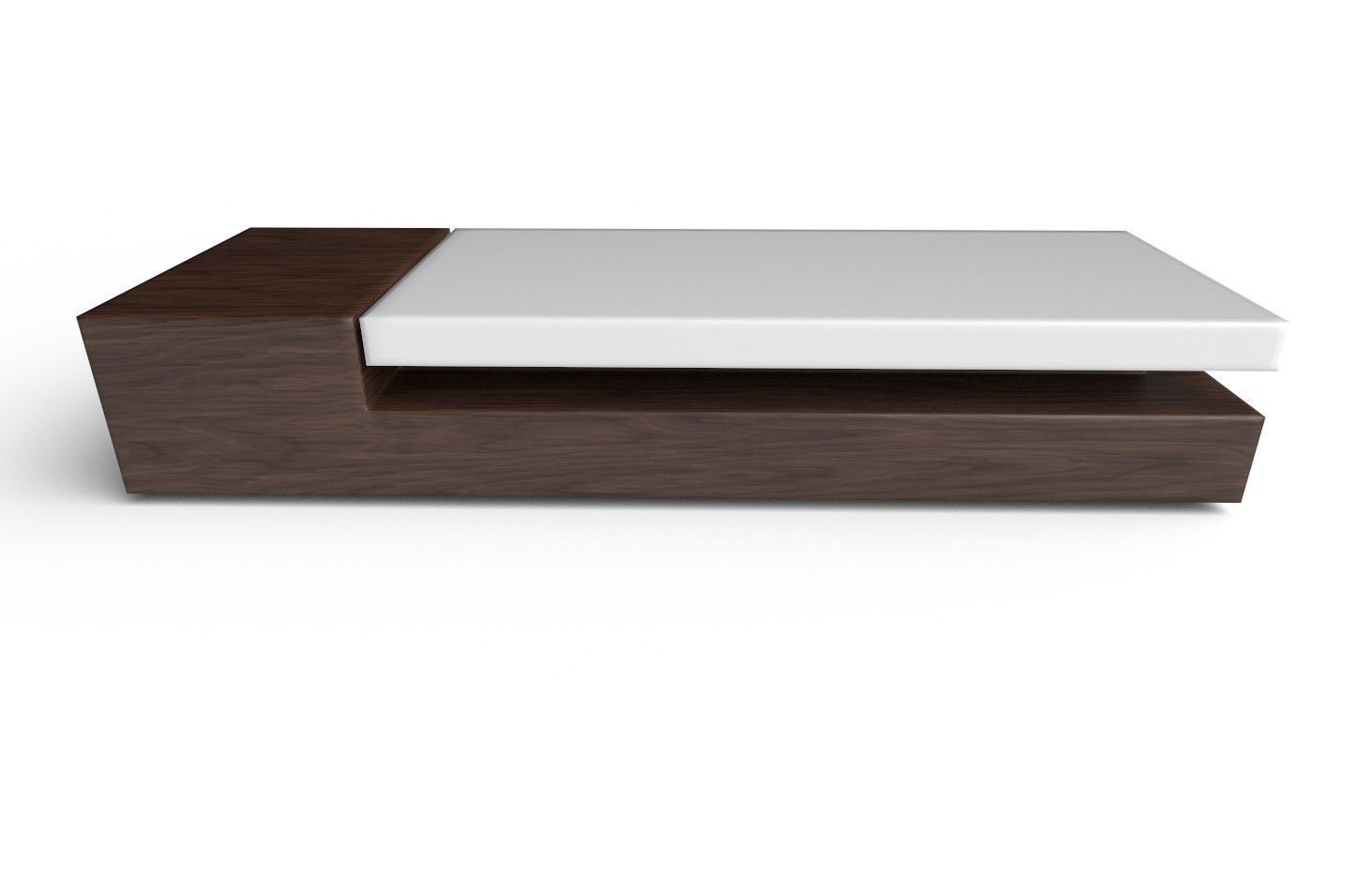 CoffeeTable  M05 Low-poly 3D model_3