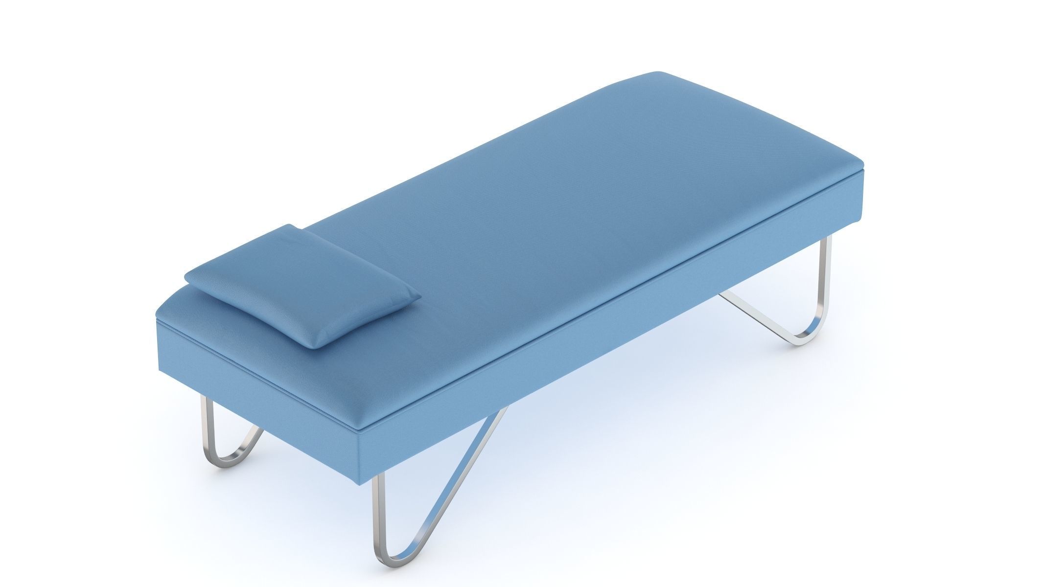 Medical Couches Recovery PBR Realistic 3D model_1