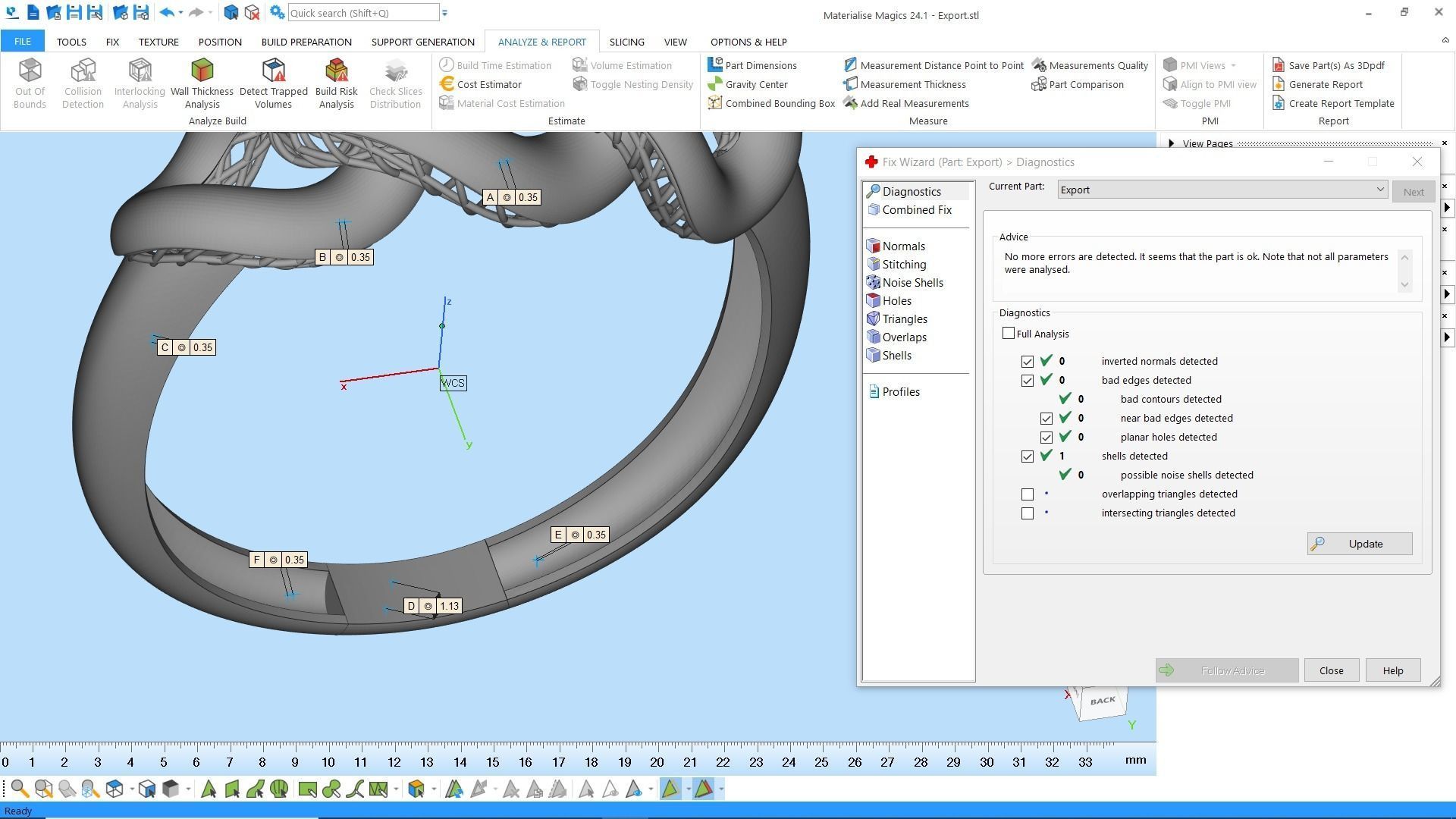 3 piece chain ring 3D print model_15