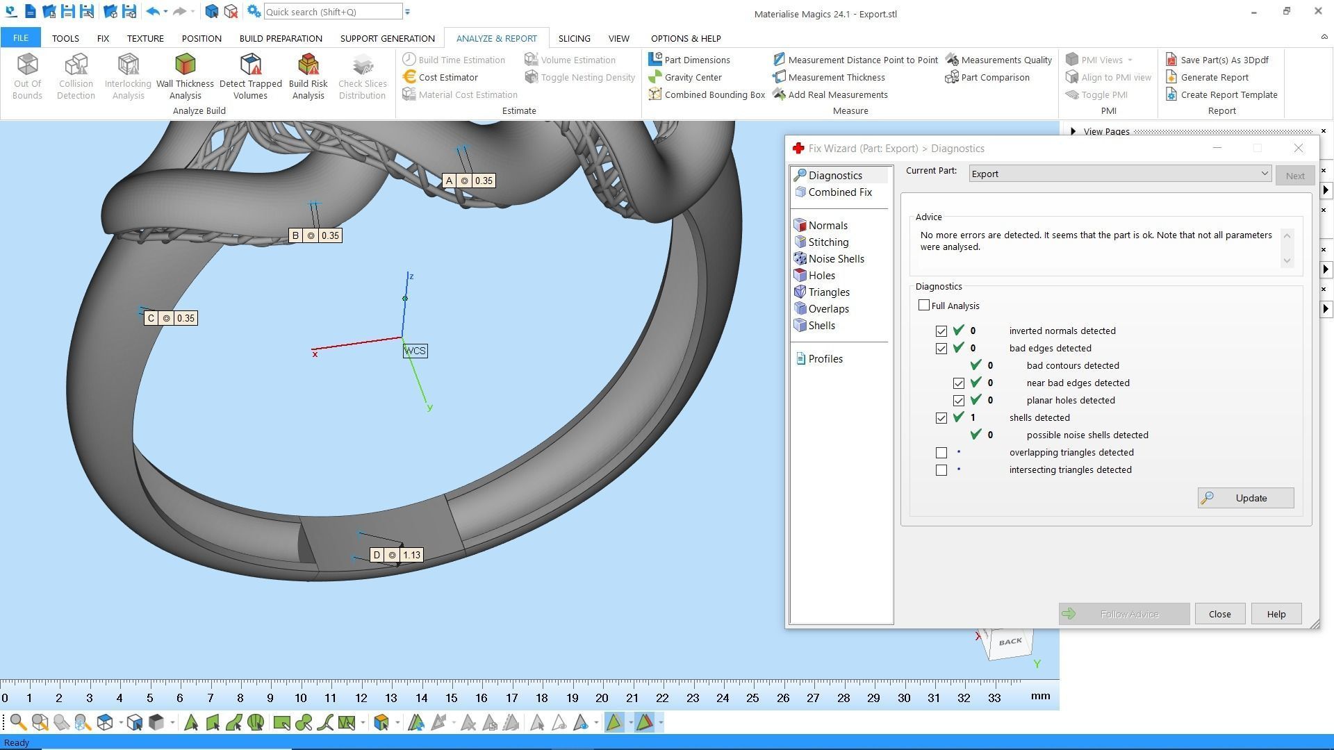 3 piece chain ring 3D print model_14