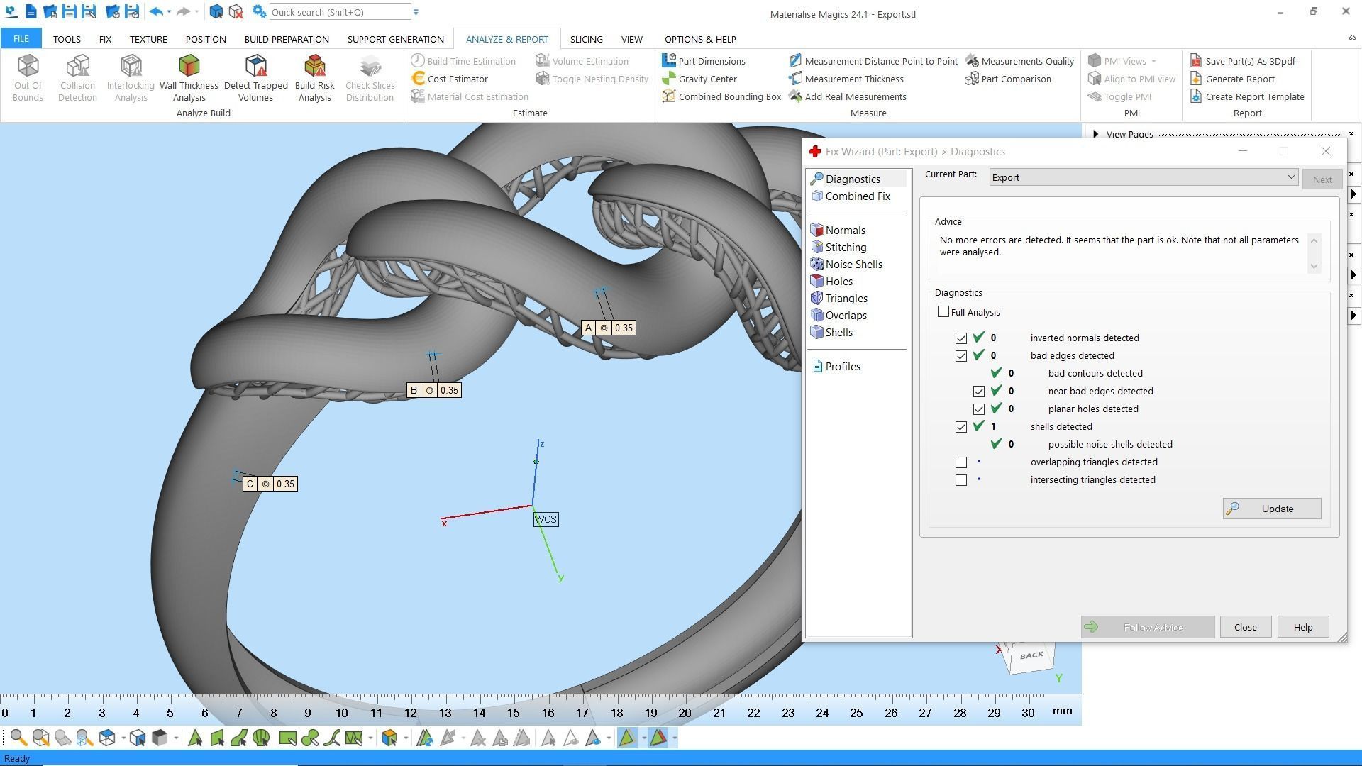 3 piece chain ring 3D print model_13