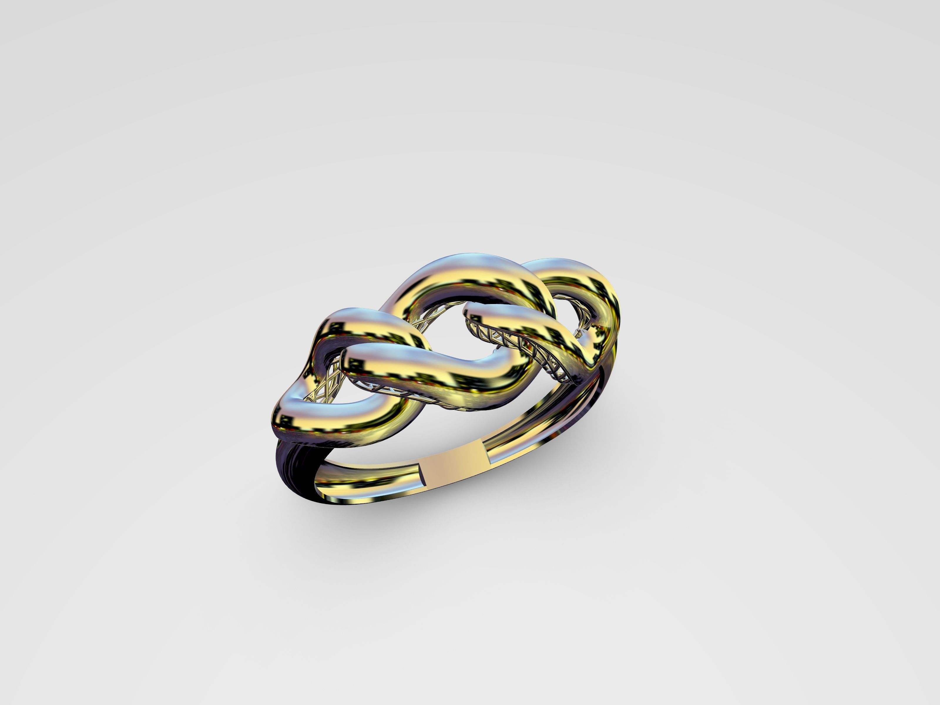 3 piece chain ring 3D print model_18