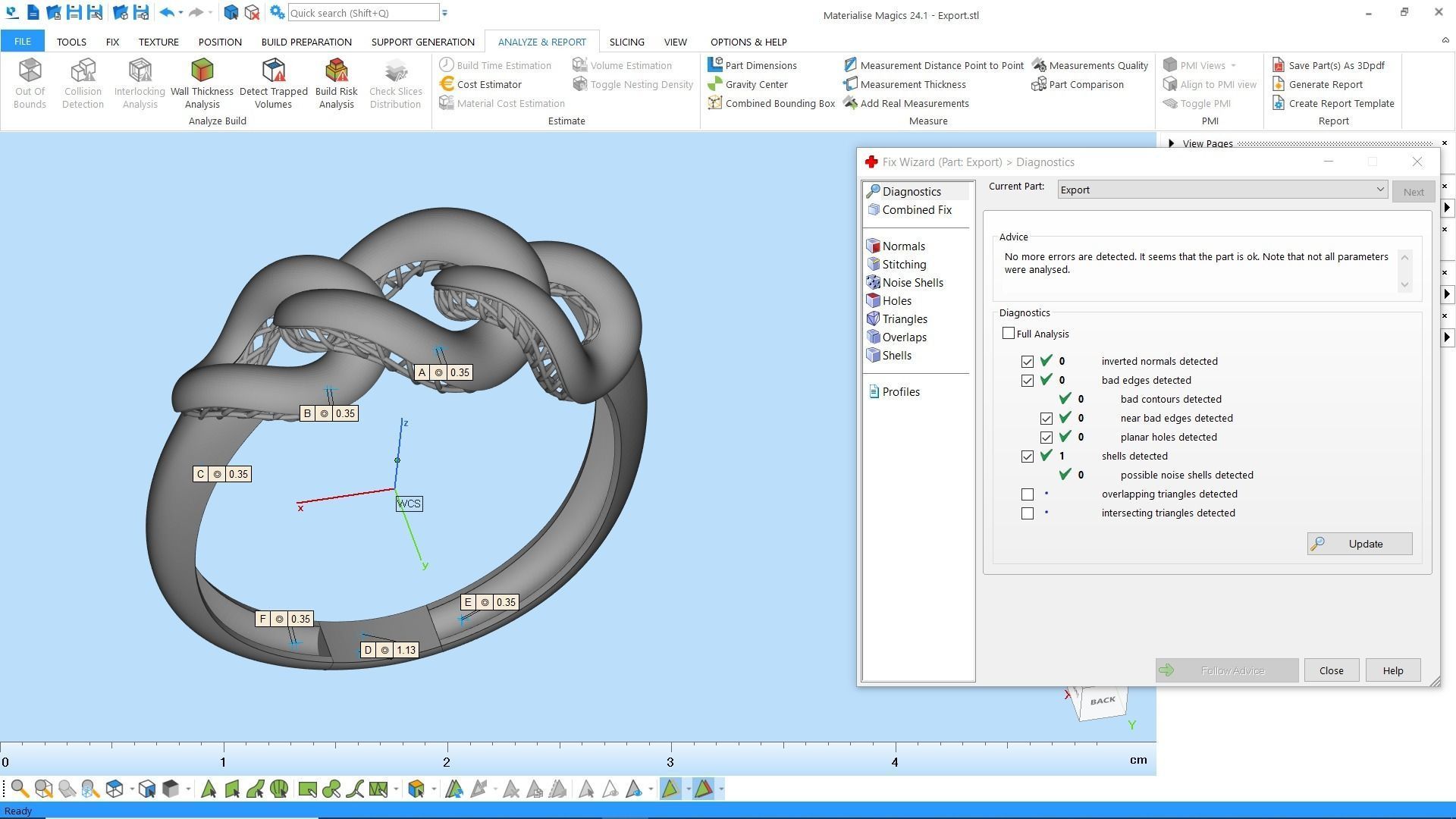 3 piece chain ring 3D print model_17
