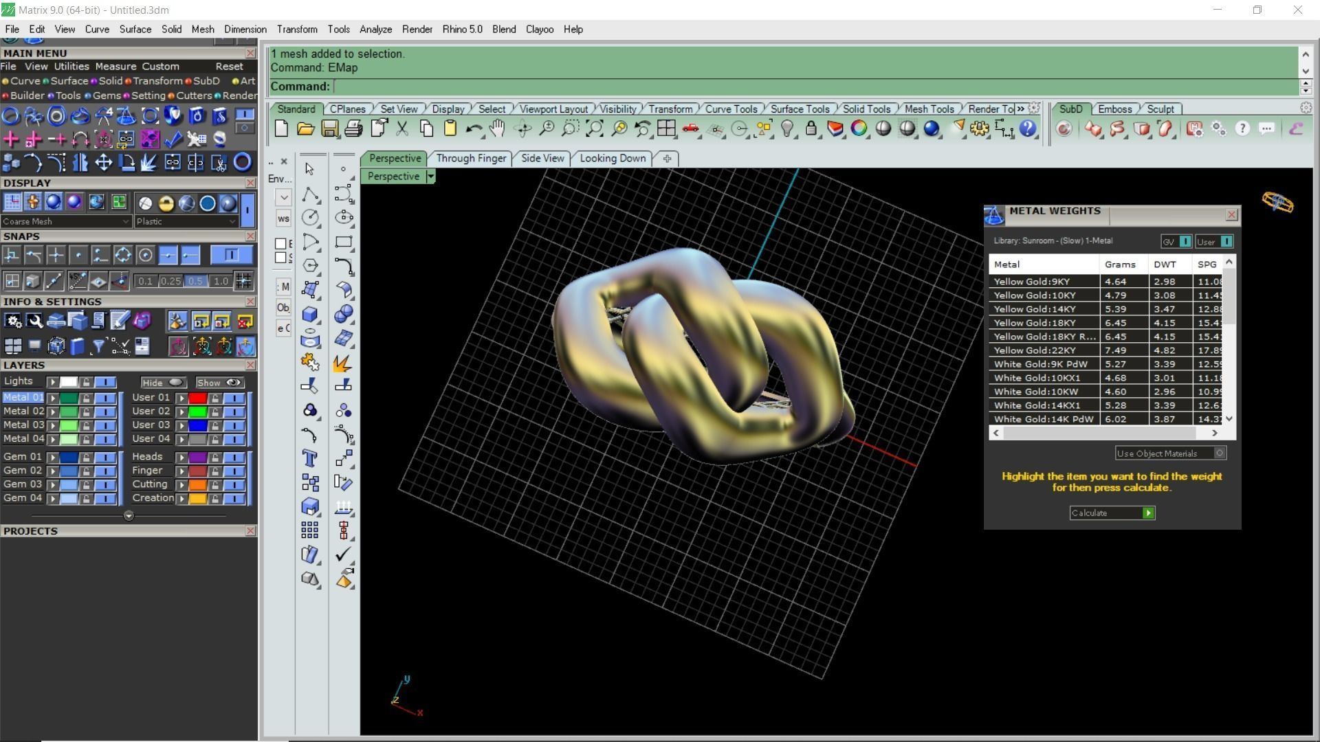 2 chain rings 3D print model_14