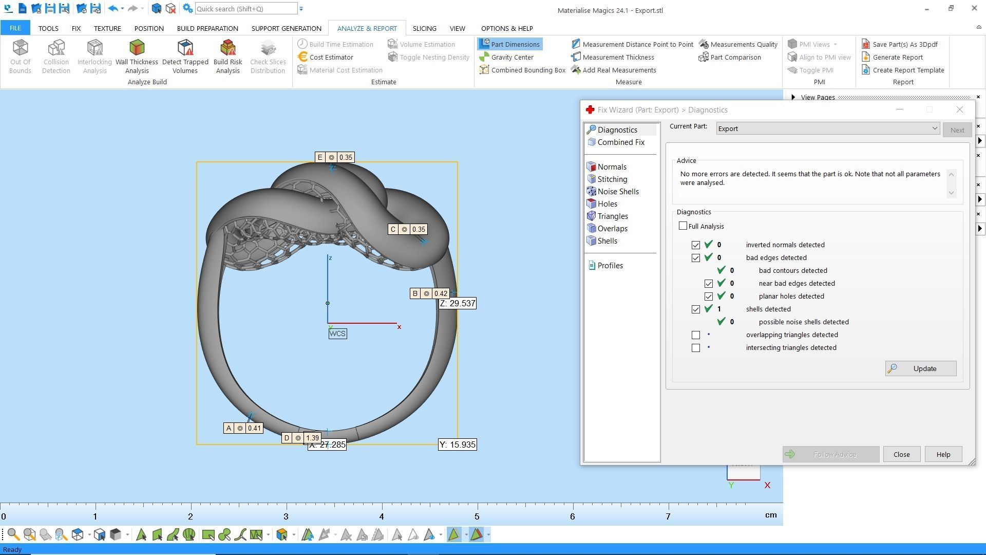 2 chain rings 3D print model_10