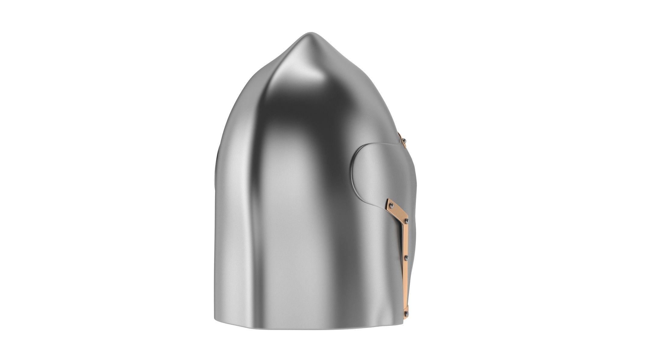 Medieval Helmet 02 3D model_5