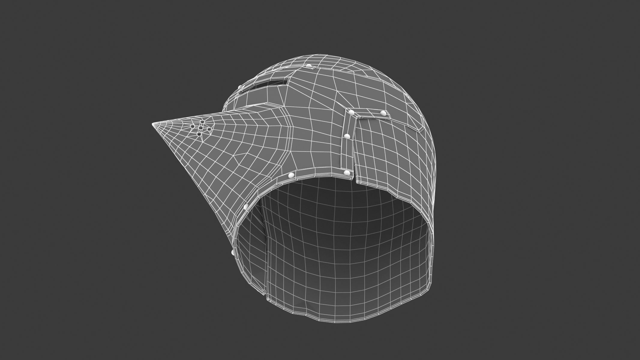 Medieval Helmet 02 3D model_19