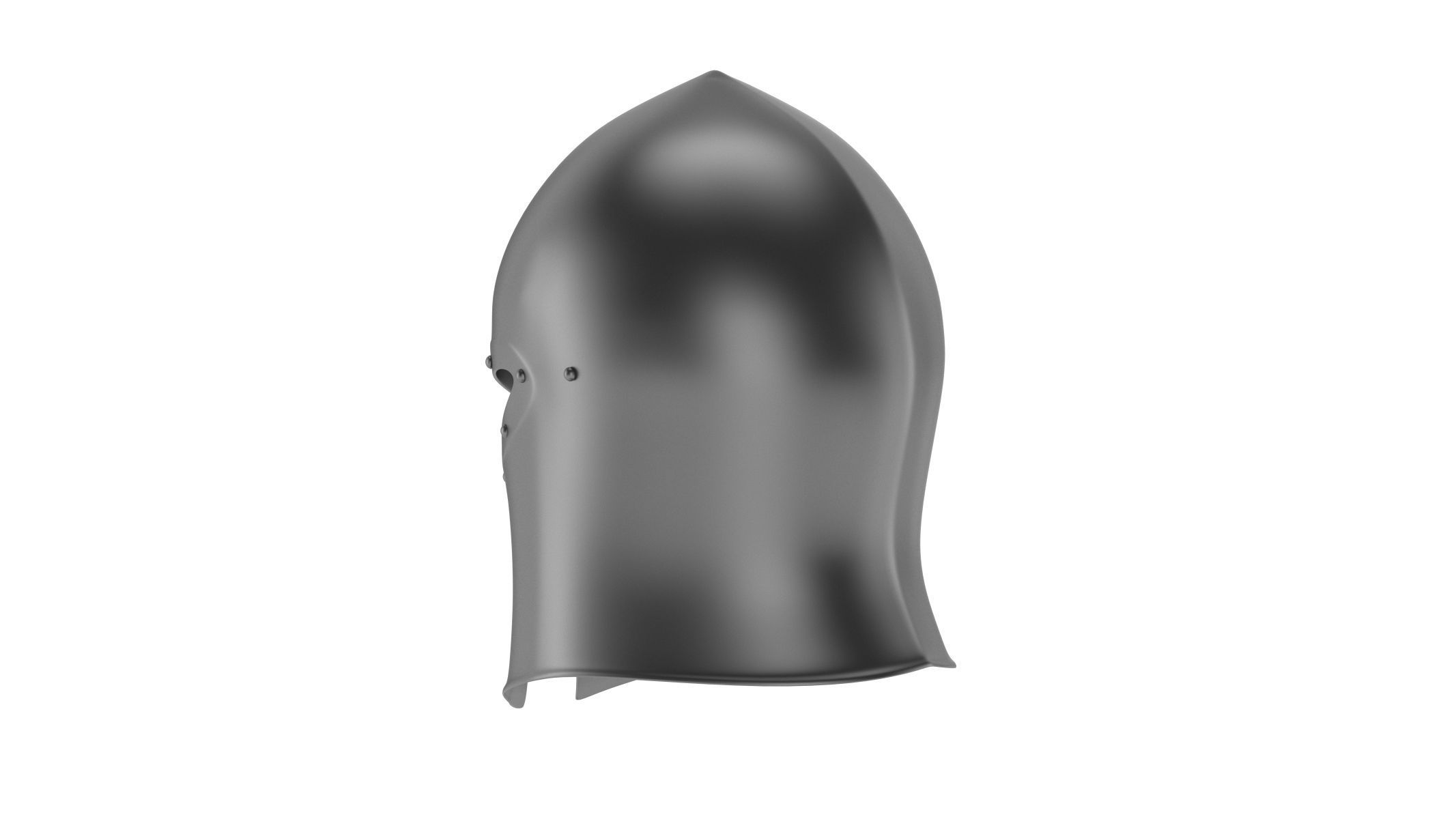 Medieval Helmet 03 3D model_5