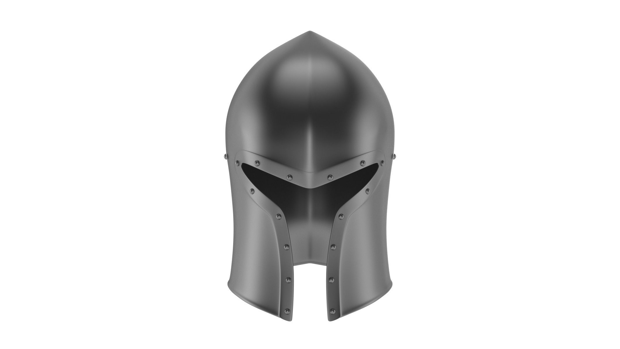 Medieval Helmet 03 3D model_1