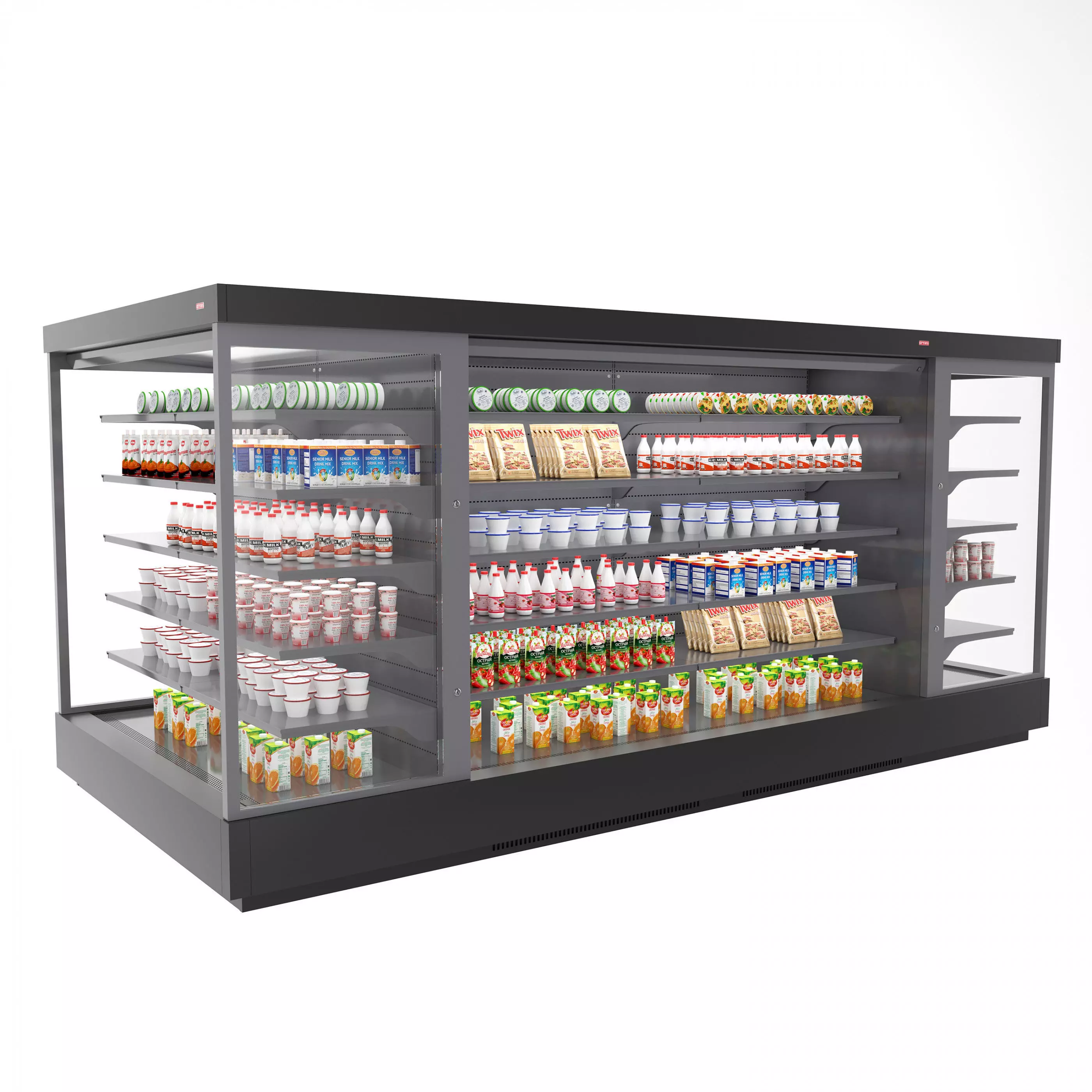 Refrigerated Showcase Arneg Panama 3D model_0