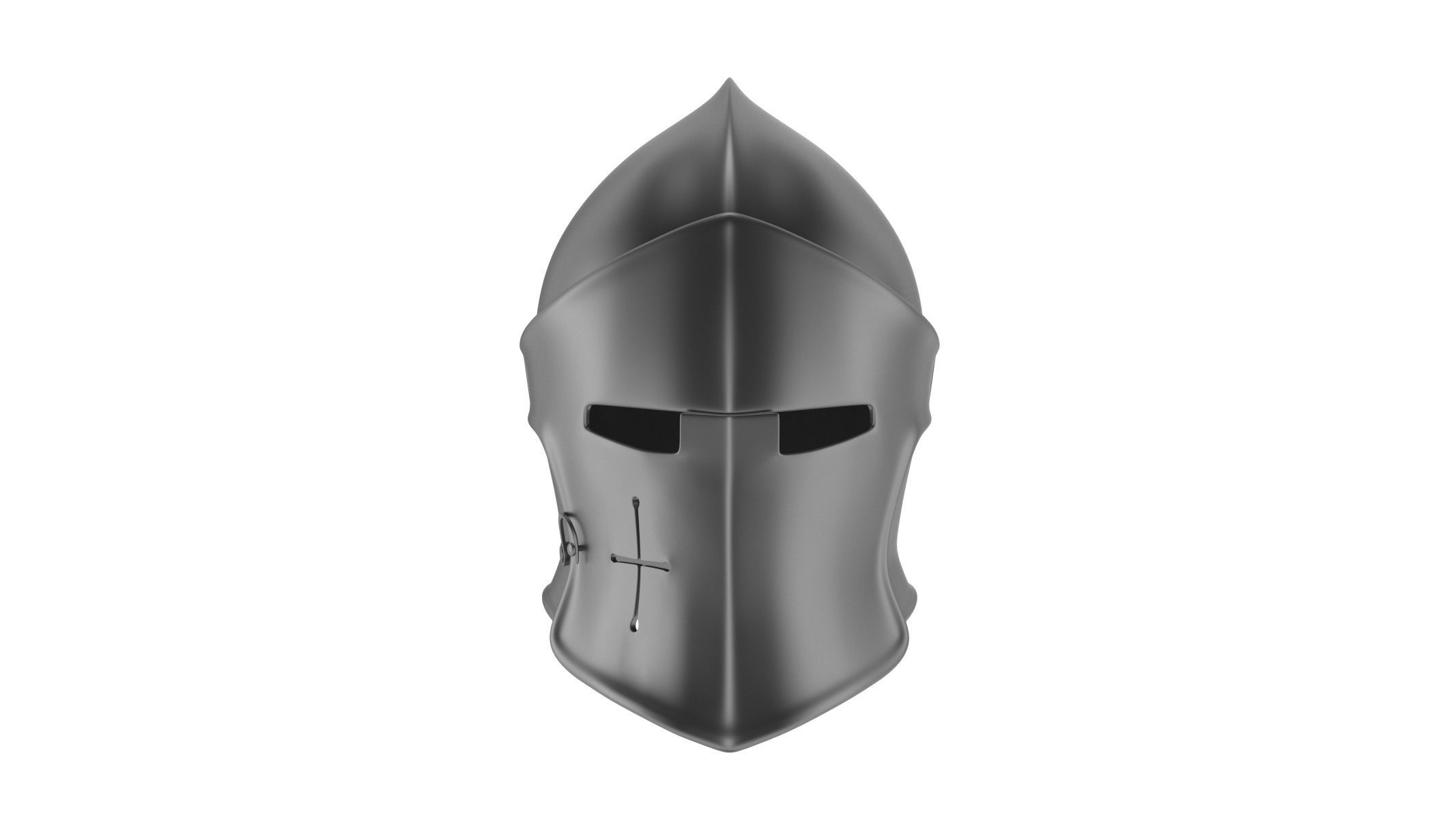 Medieval Helmet 04 3D model_7