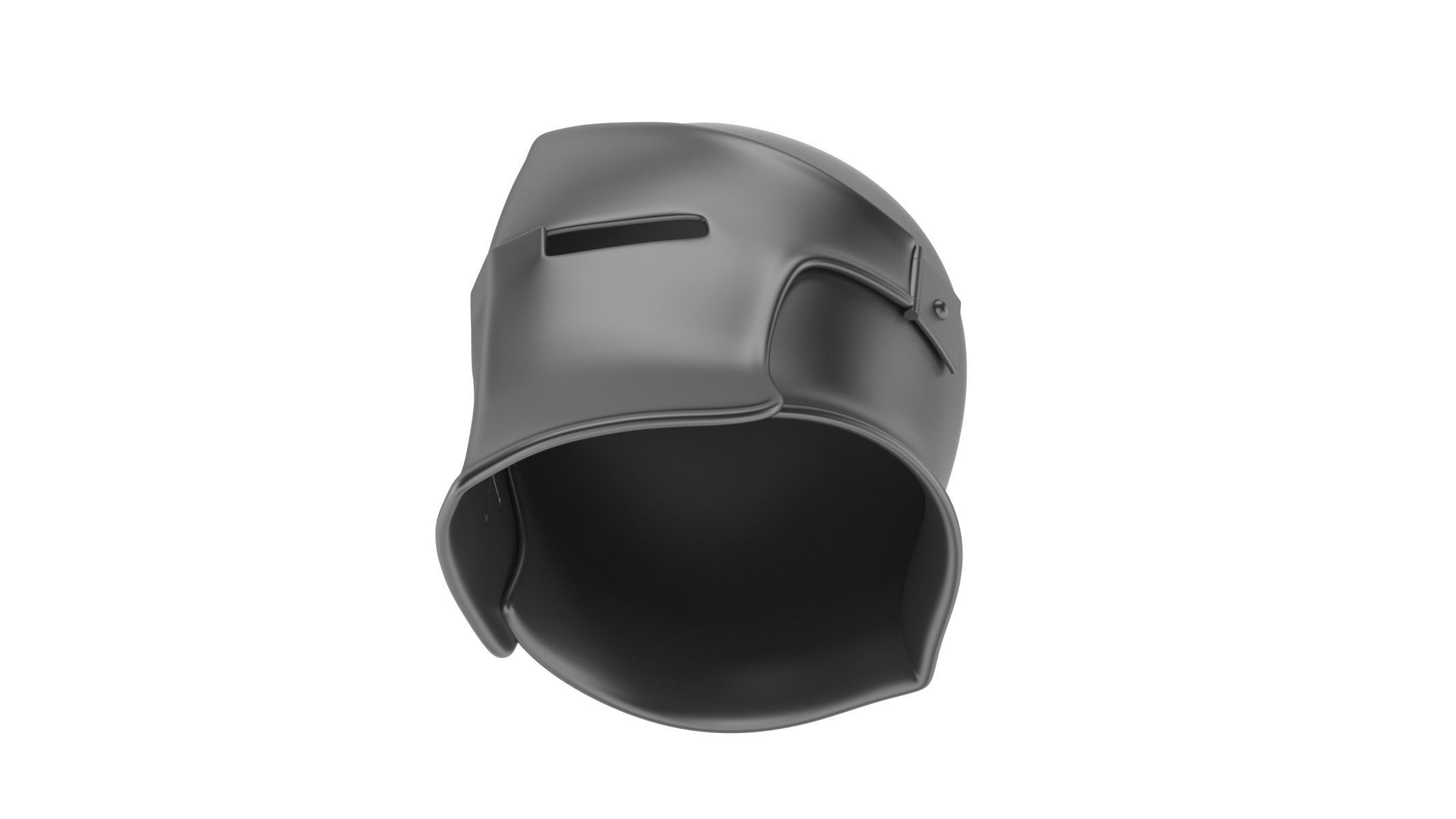 Medieval Helmet 04 3D model_9