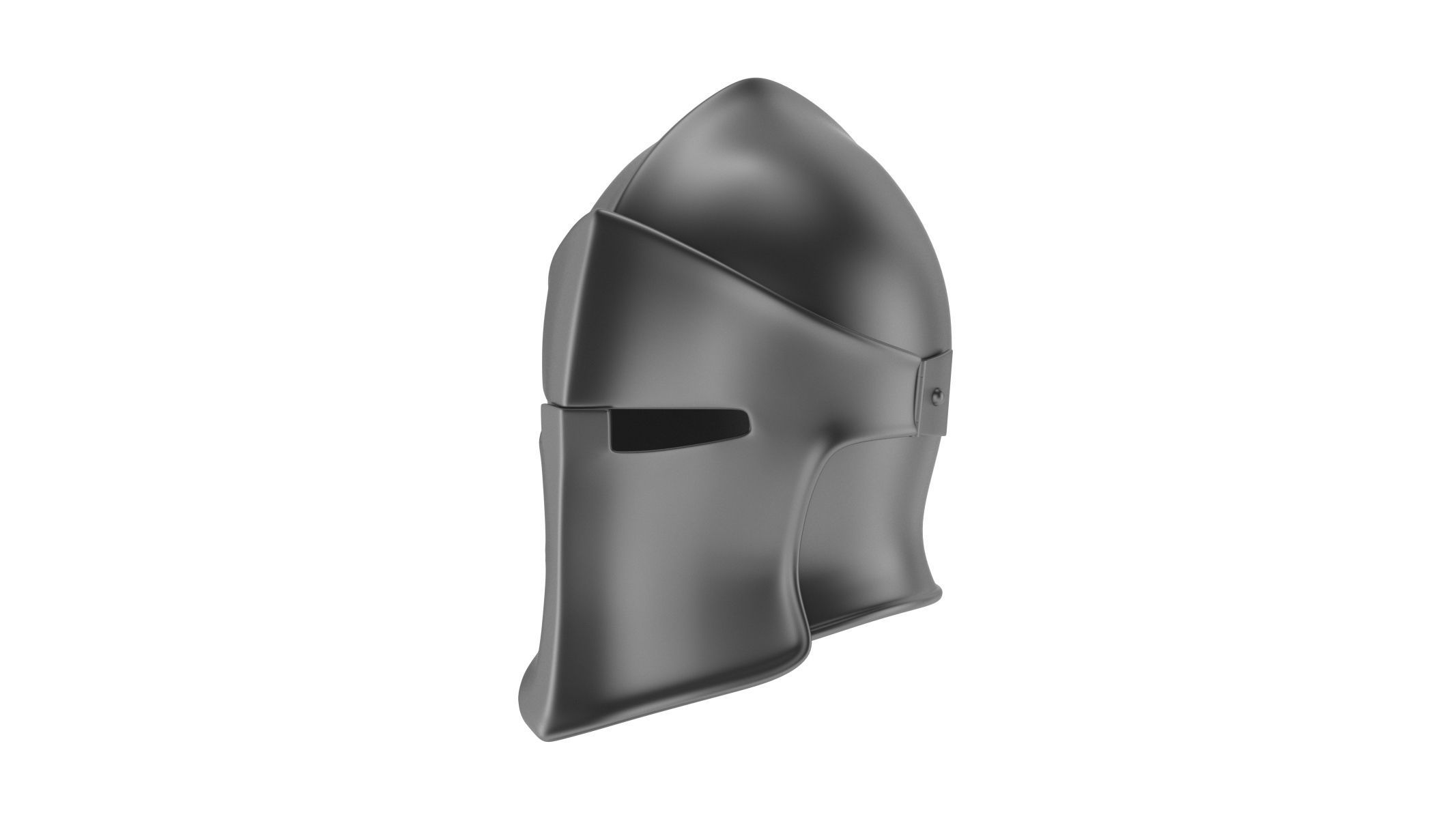Medieval Helmet 04 3D model_6