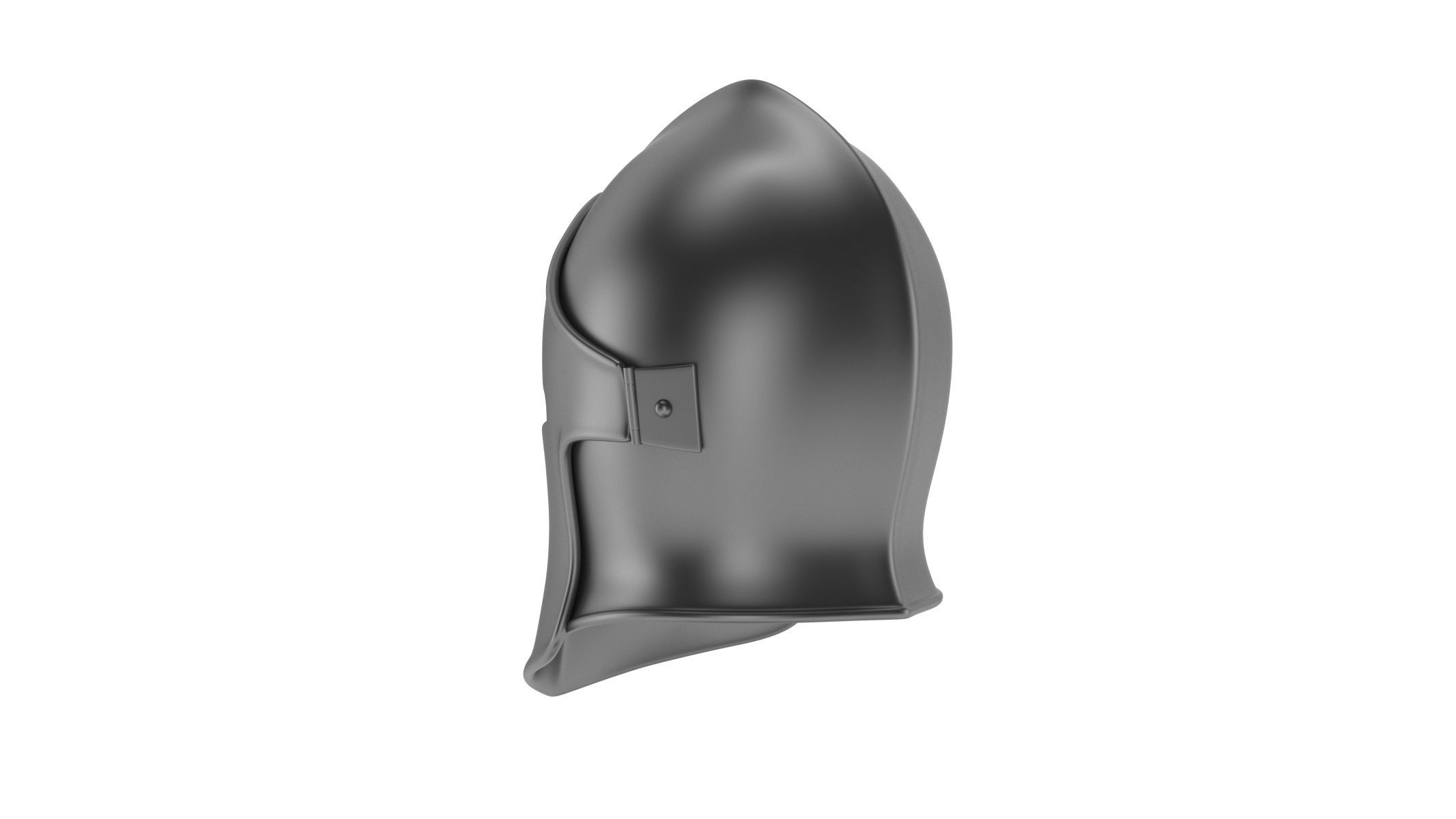 Medieval Helmet 04 3D model_4