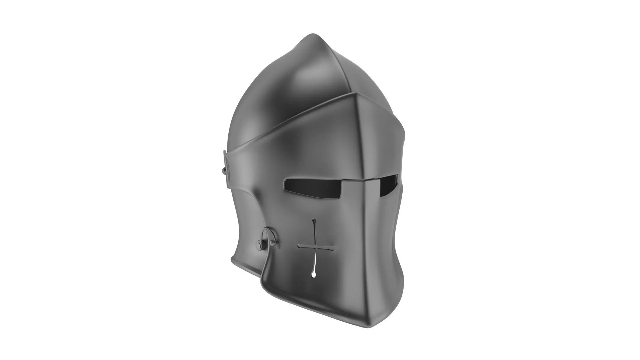 Medieval Helmet 04 3D model_0