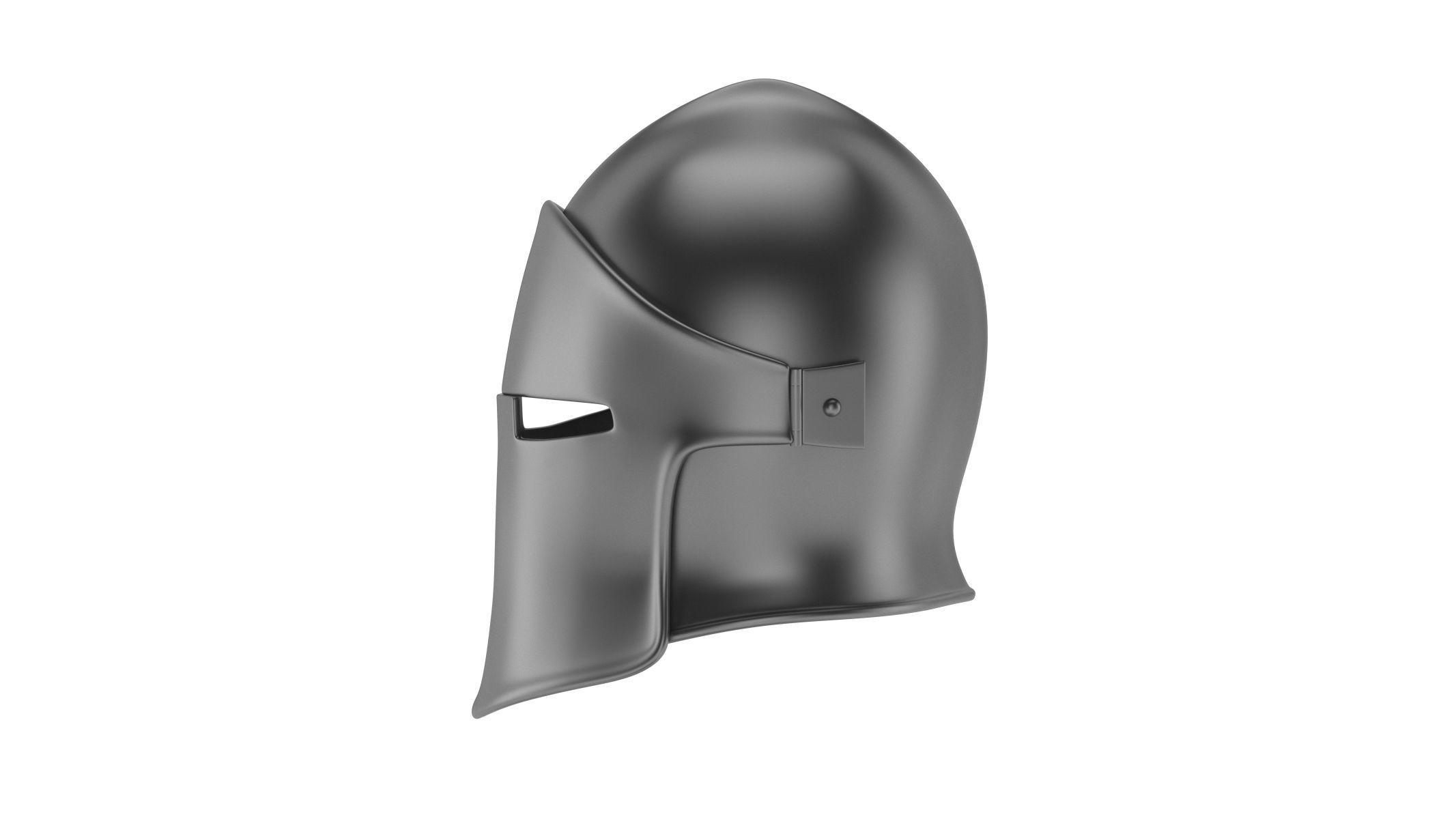 Medieval Helmet 04 3D model_5