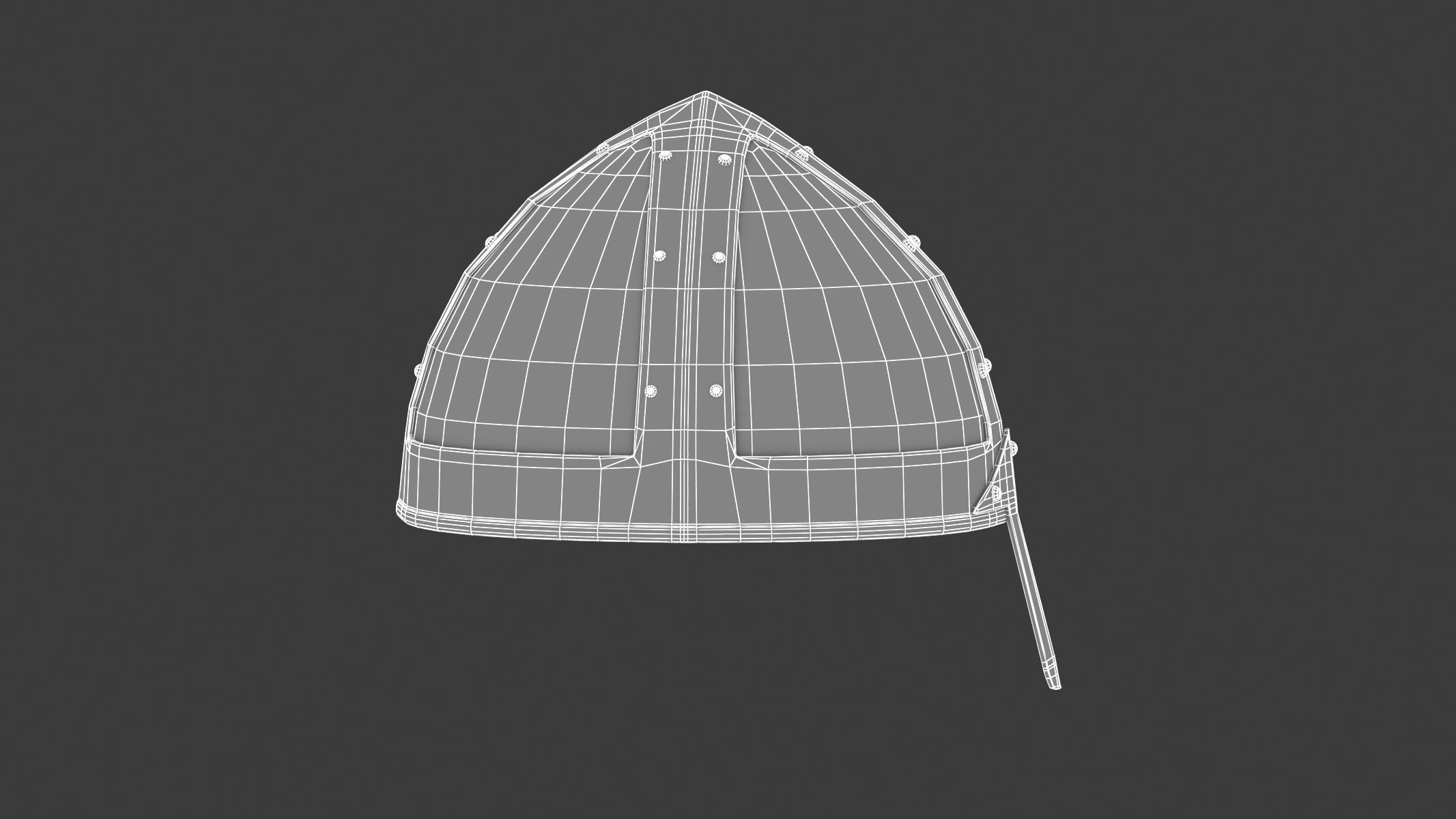 Medieval Helmet 05 3D model_11