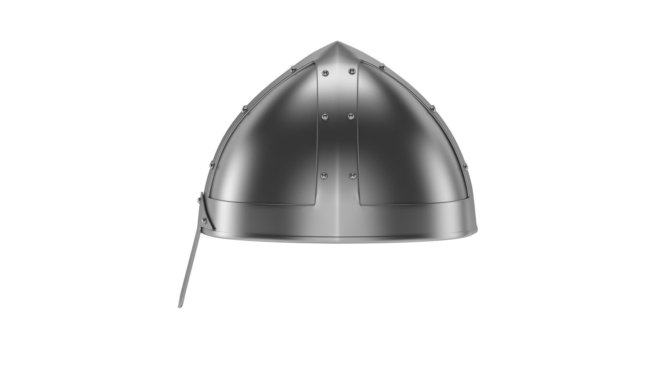 Medieval Helmet 05 3D model_5