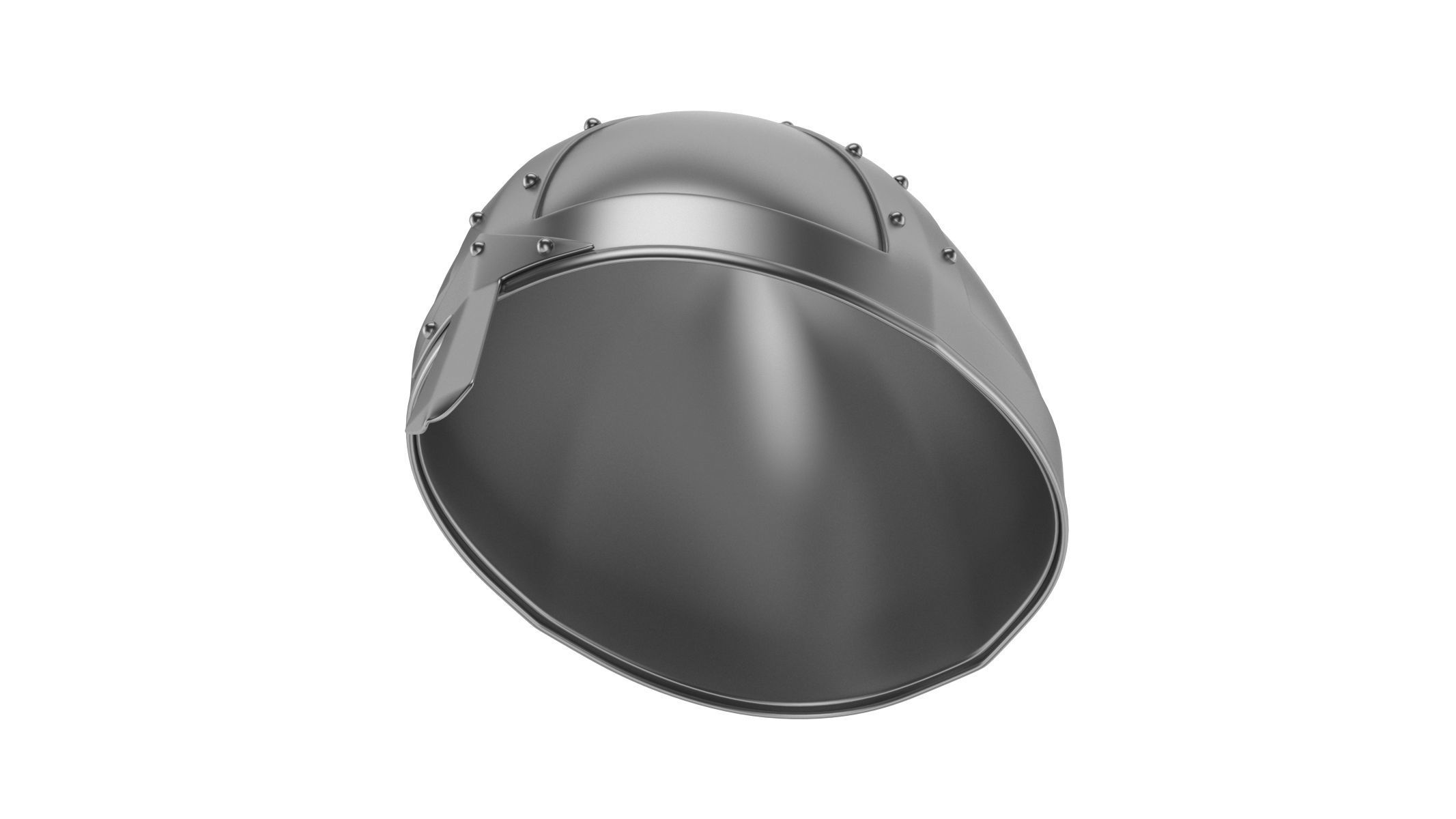 Medieval Helmet 05 3D model_9