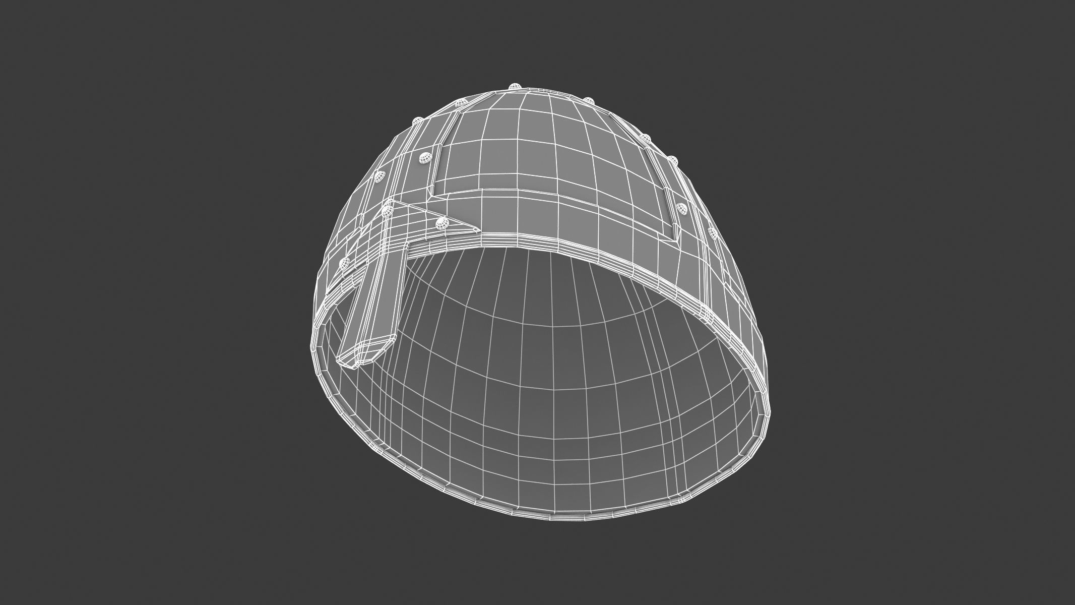 Medieval Helmet 05 3D model_19