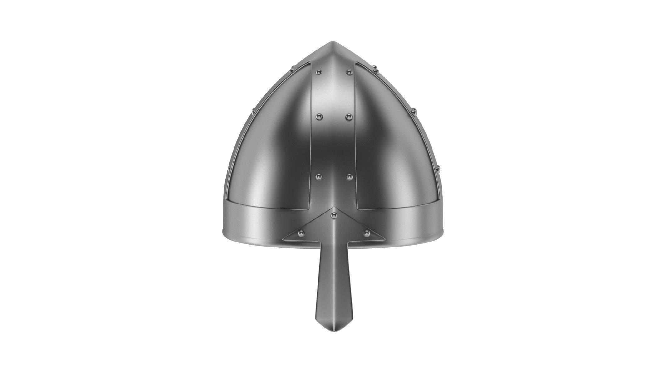 Medieval Helmet 05 3D model_7