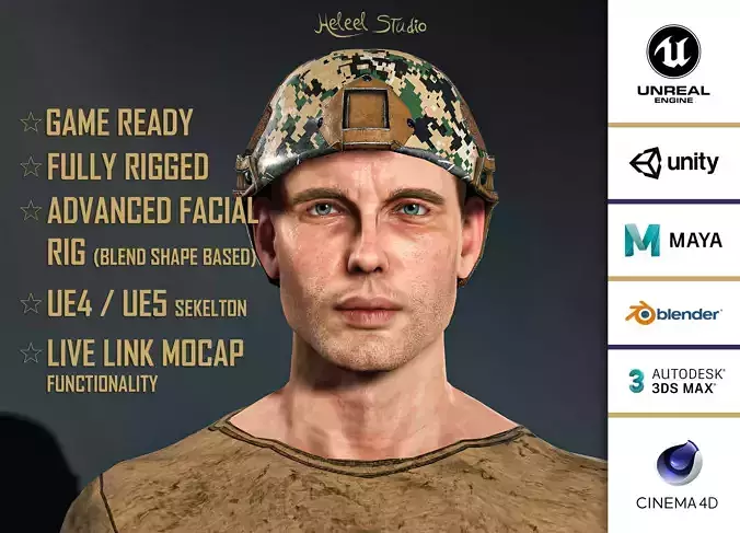 High Quality Realistic Solider Forest 05